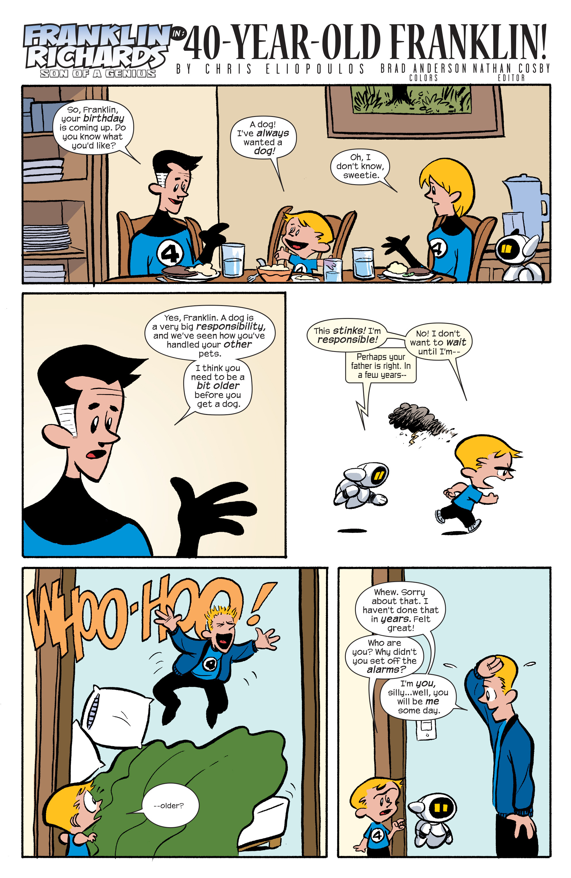 Read online Franklin Richards: Dark Reigning Cats And Dogs comic -  Issue # Full - 3
