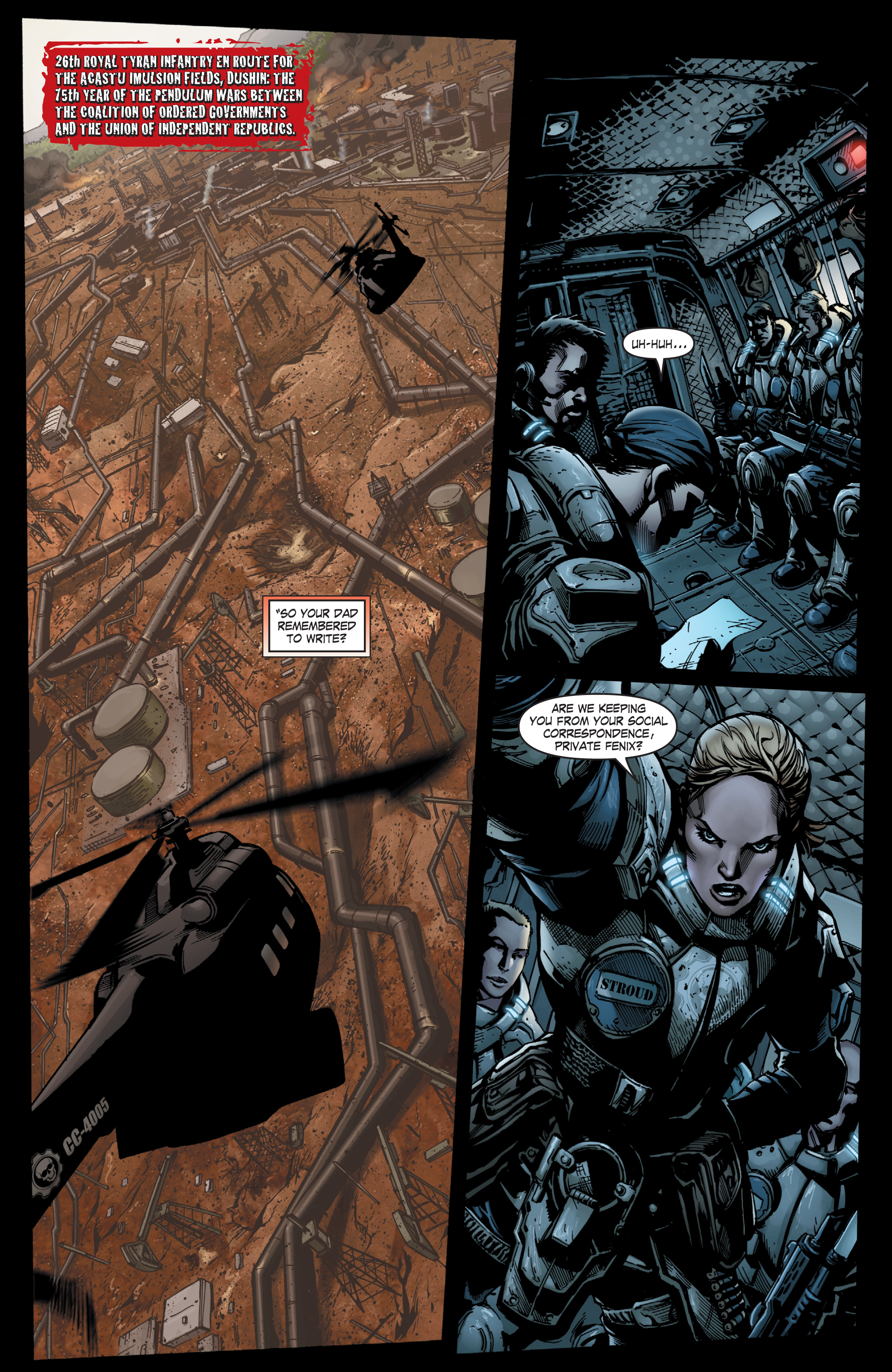 Read online Gears Of War comic -  Issue #17 - 2