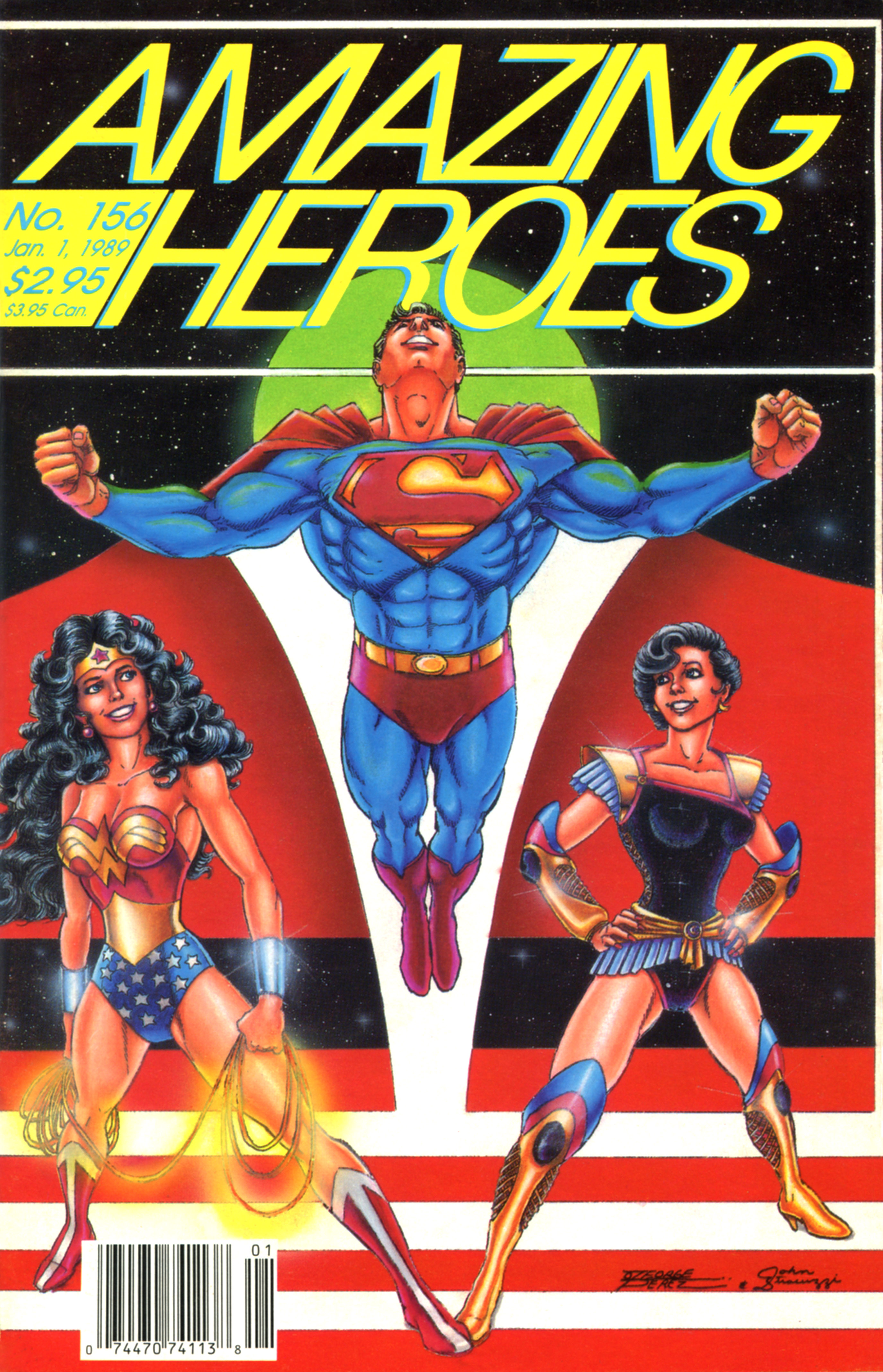 Read online Amazing Heroes comic -  Issue #156 - 1
