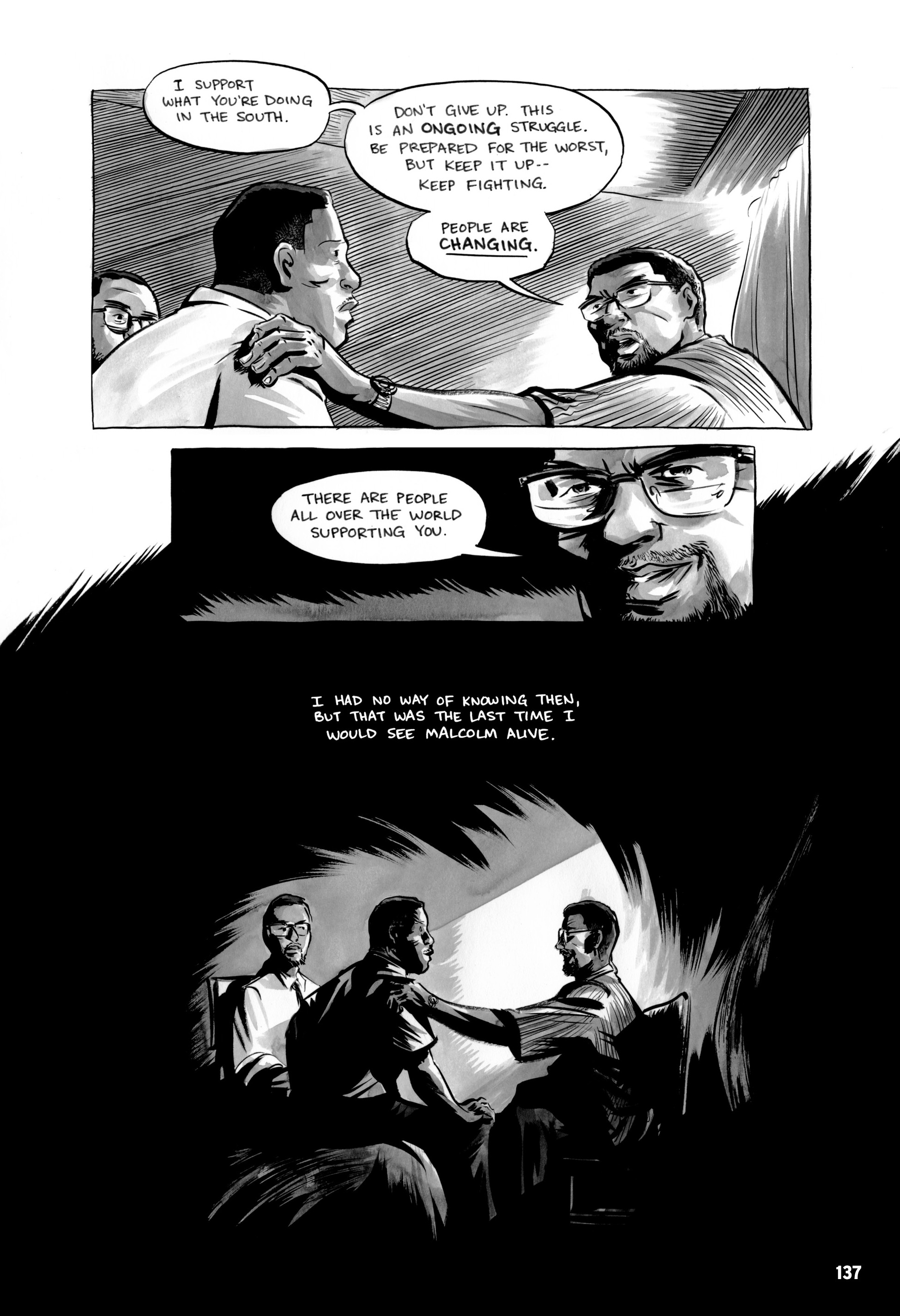 Read online March comic -  Issue #3 - 133