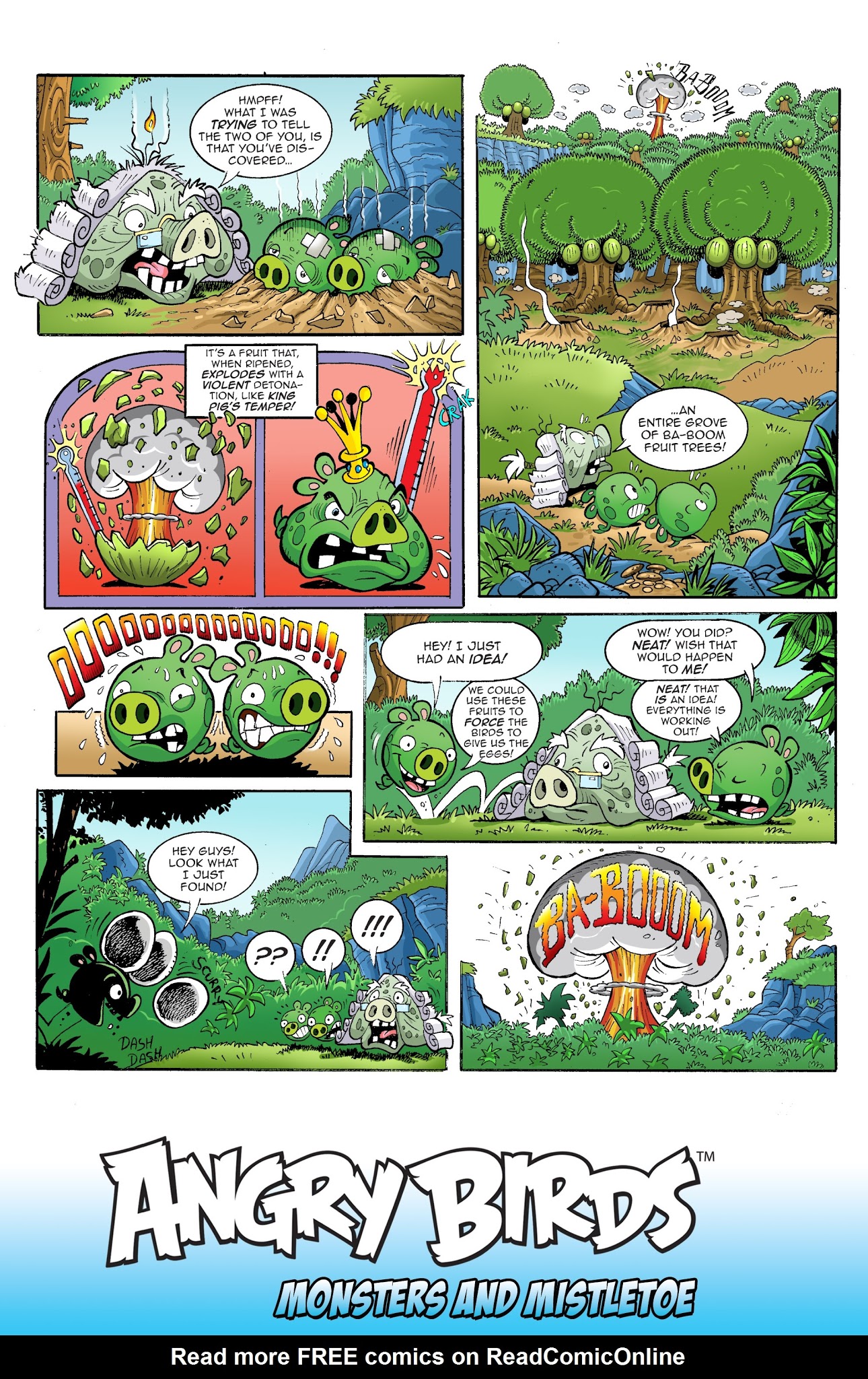 Read online Angry Birds Comics Quarterly comic -  Issue # Issue Monsters and Mistletoe - 42