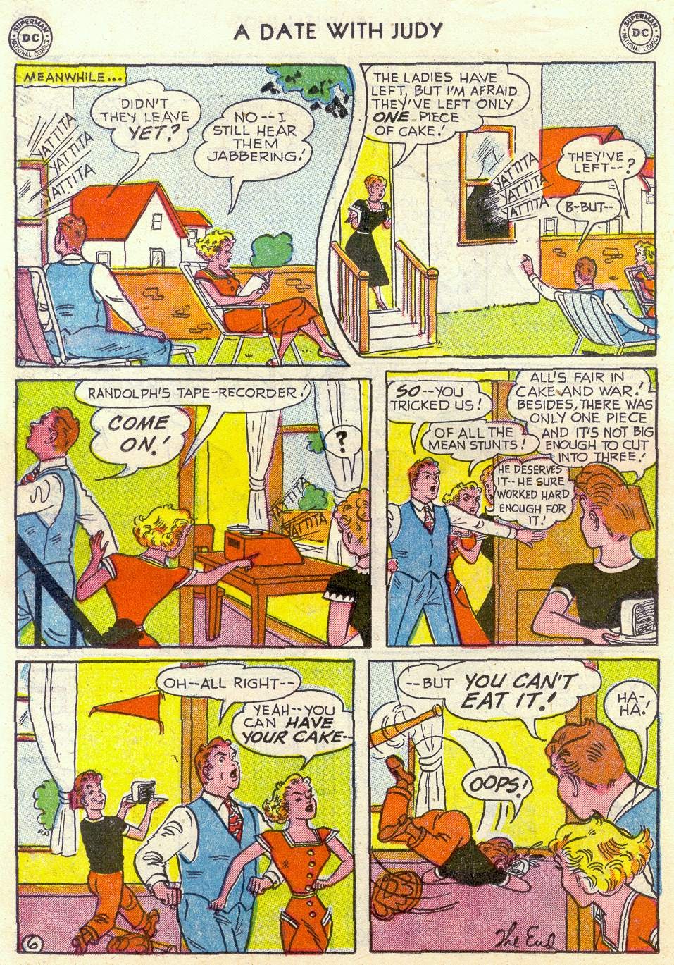 Read online A Date with Judy comic -  Issue #28 - 32