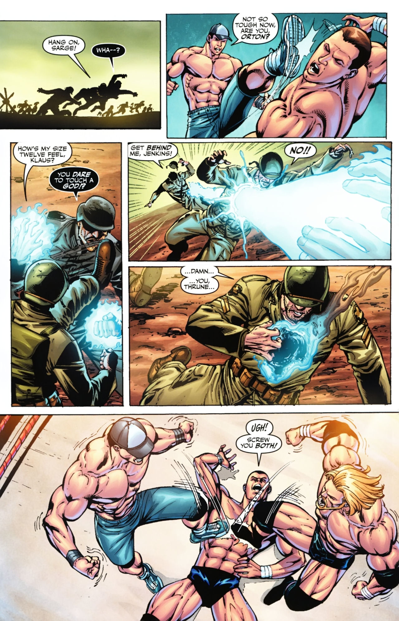 Read online WWE Heroes comic -  Issue #1 - 28