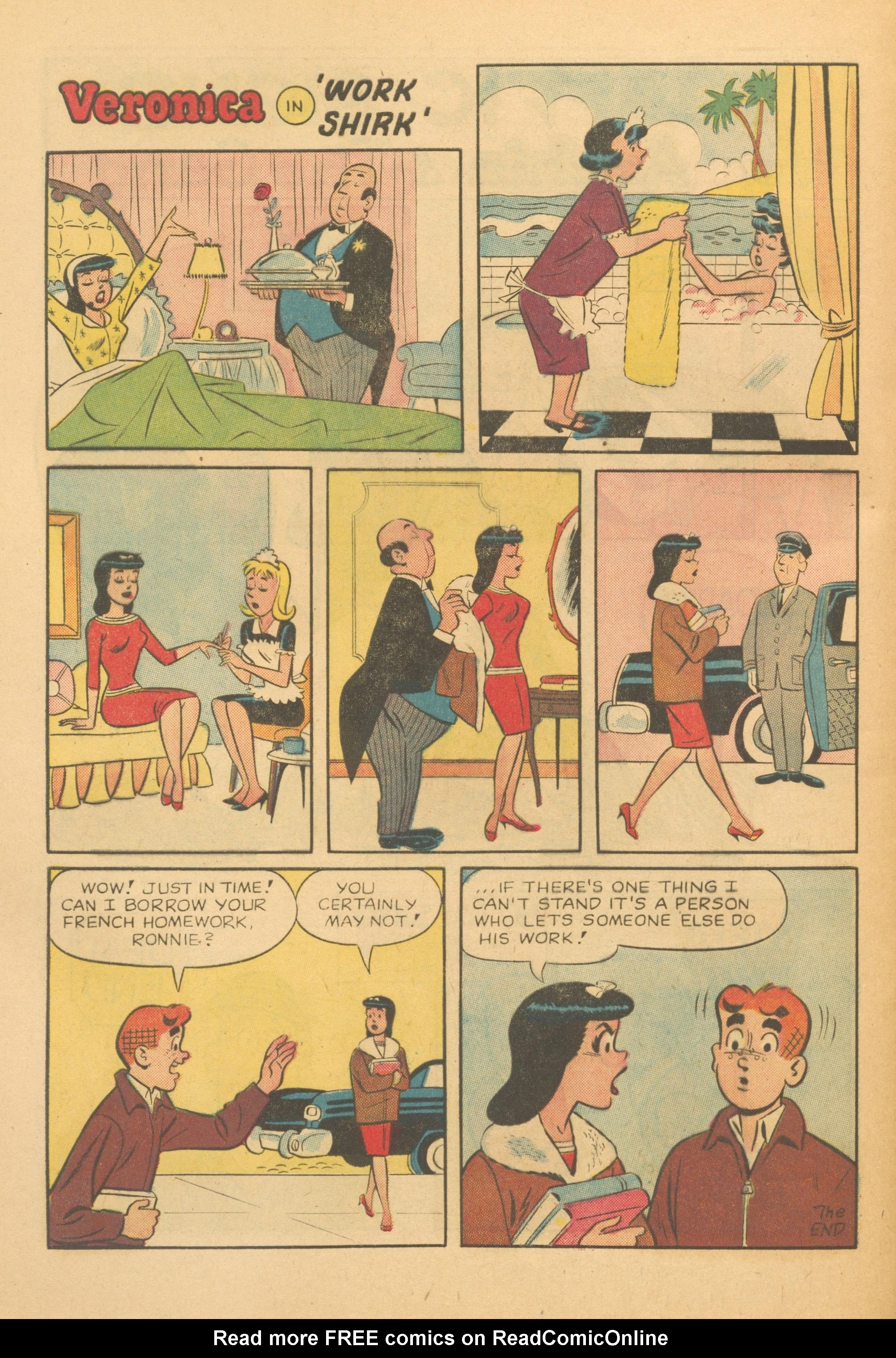 Read online Archie's Joke Book Magazine comic -  Issue #70 - 32