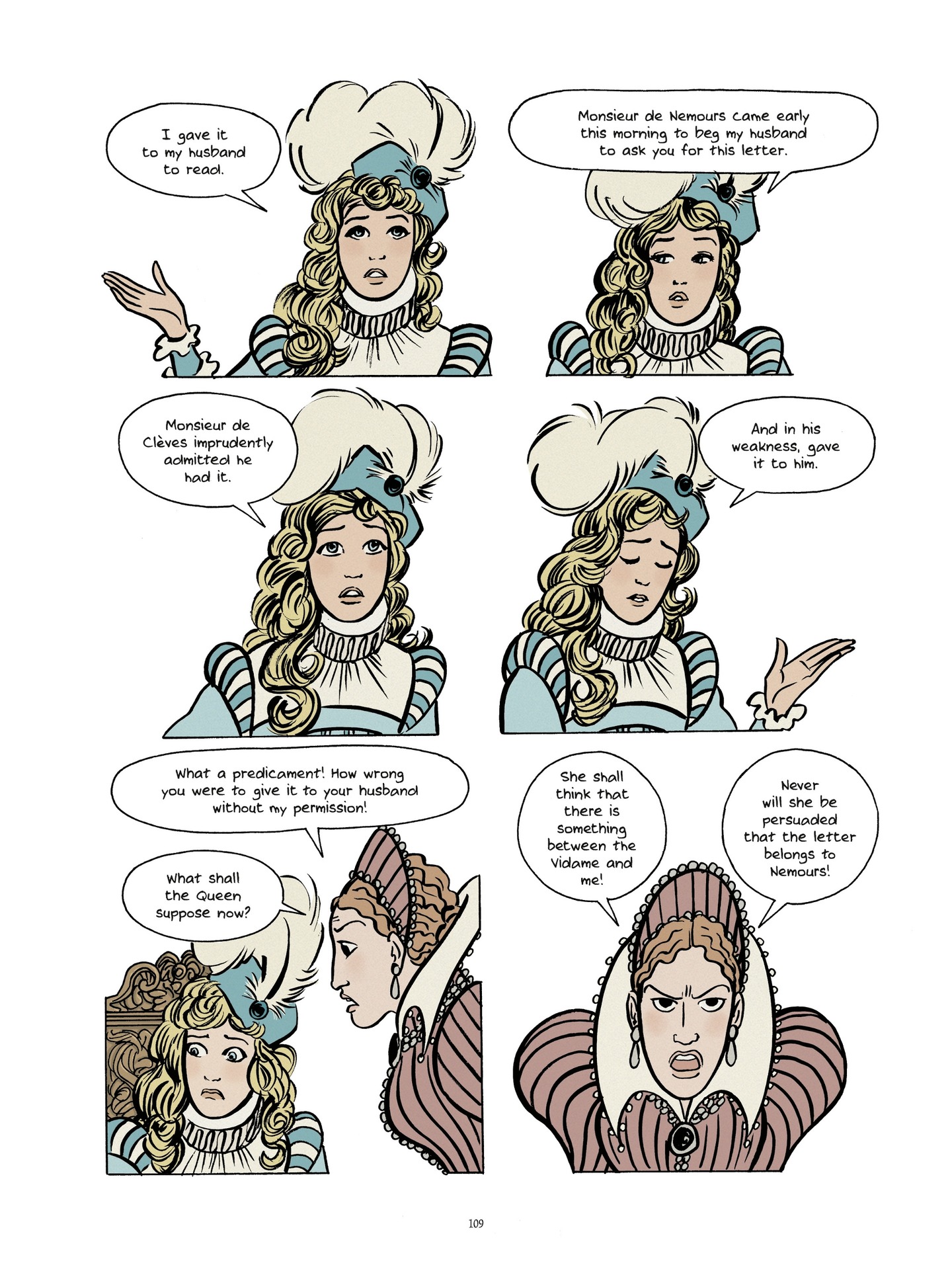 Read online The Princess of Clèves comic -  Issue # TPB (Part 1) - 101