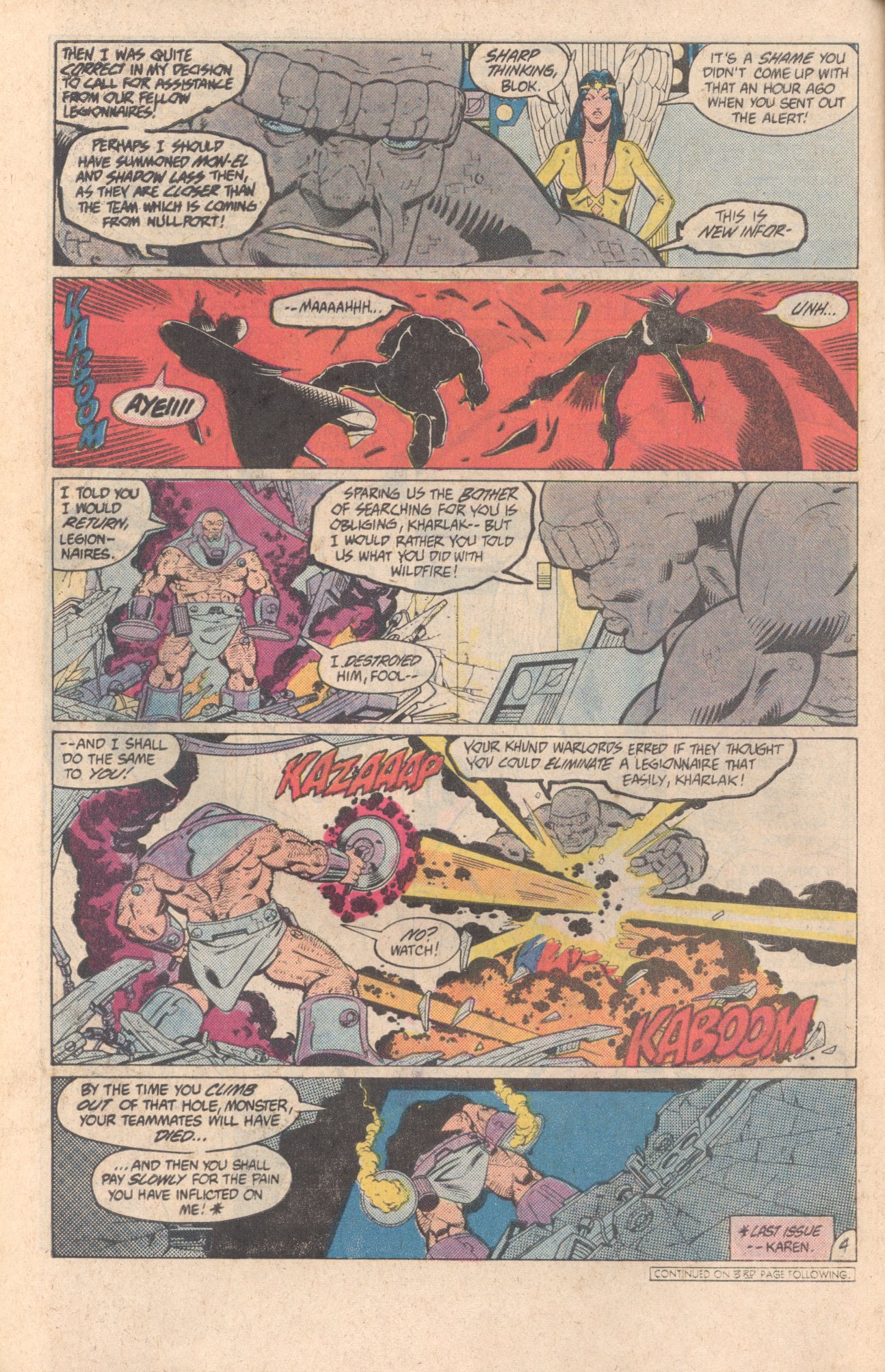 Read online Legion of Super-Heroes (1980) comic -  Issue #299 - 5