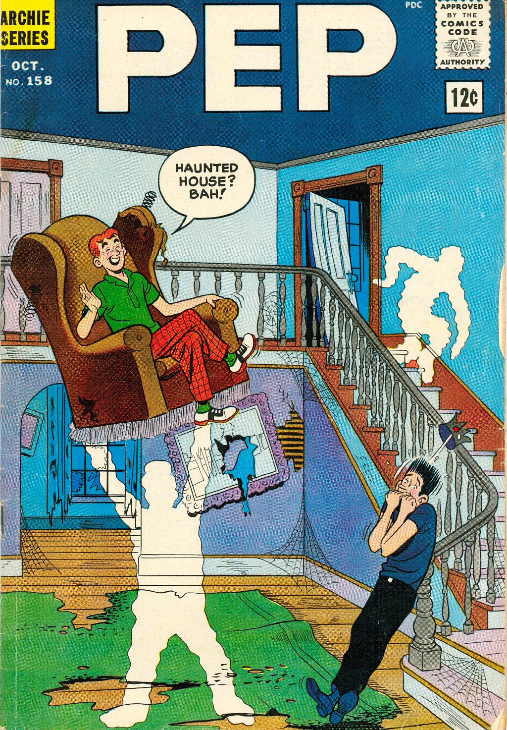 Read online Pep Comics comic -  Issue #158 - 1