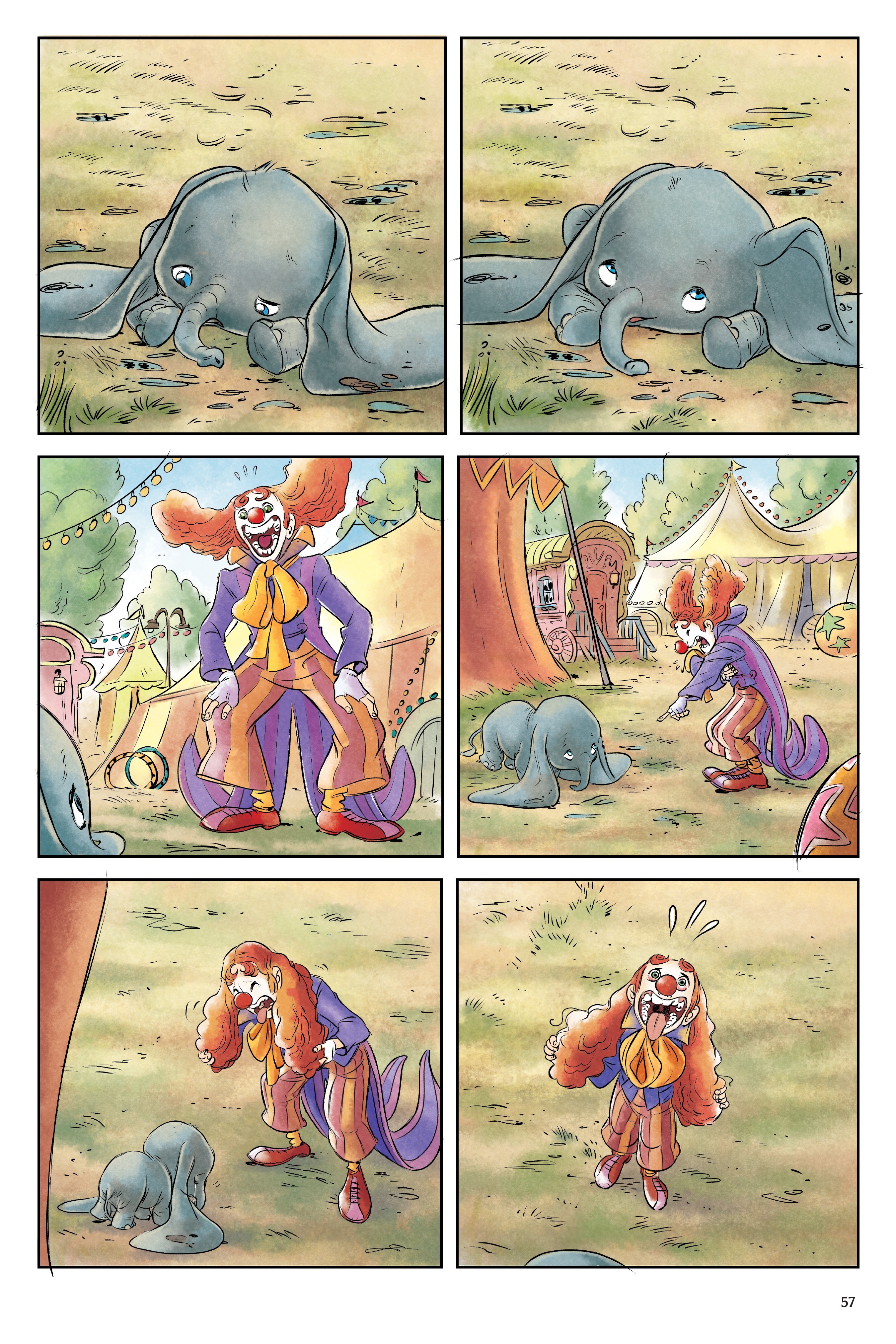 Read online Disney Dumbo: Friends in High Places comic -  Issue # Full - 58