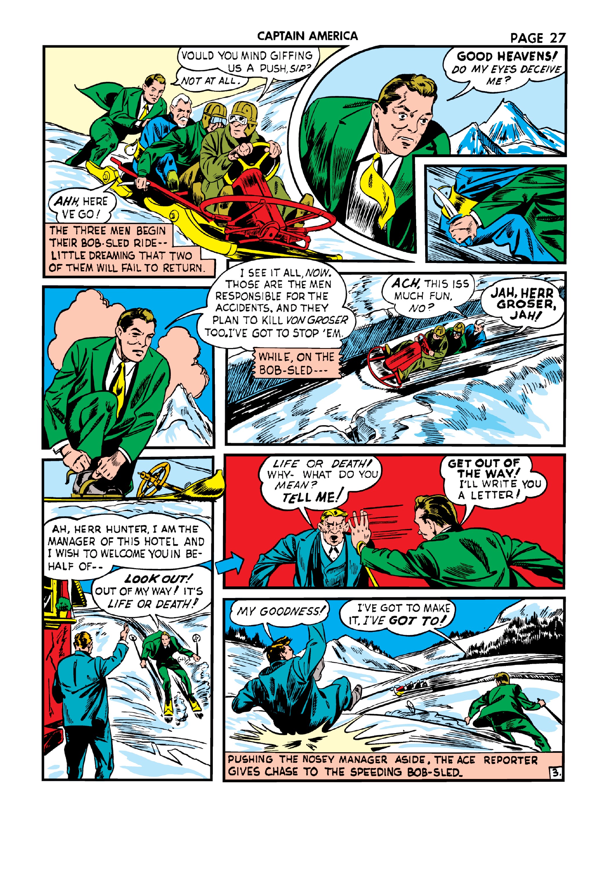 Read online Marvel Masterworks: Golden Age Captain America comic -  Issue # TPB 3 (Part 1) - 36