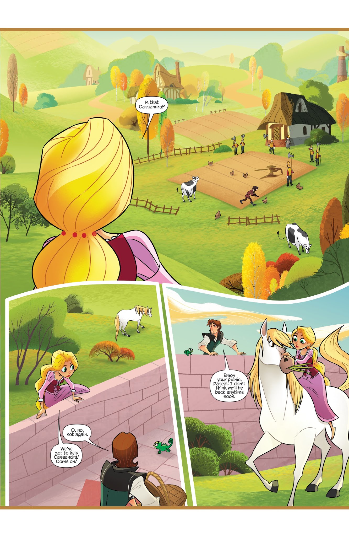 Read online Tangled: The Series: Hair-Raising Adventures comic -  Issue #3 - 13