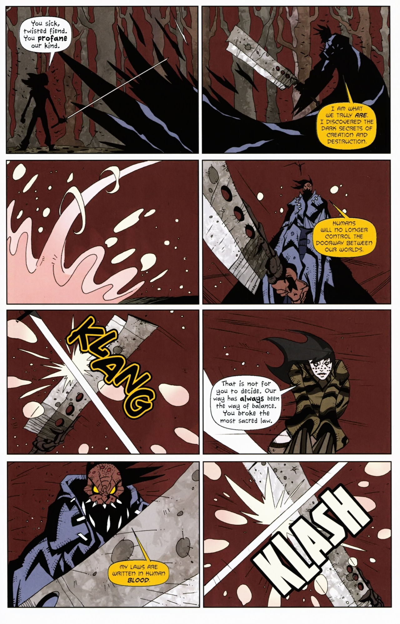 Read online Claw & Fang comic -  Issue #4 - 6