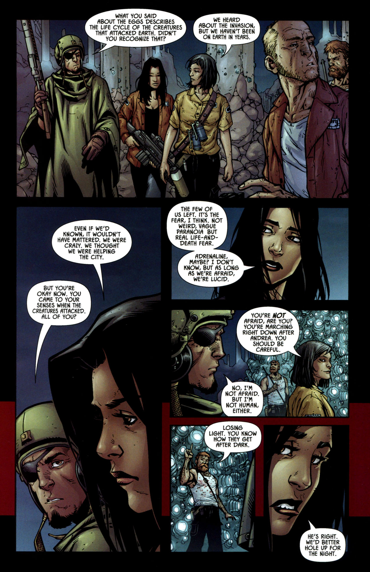 Read online Aliens (2009) comic -  Issue #3 - 20