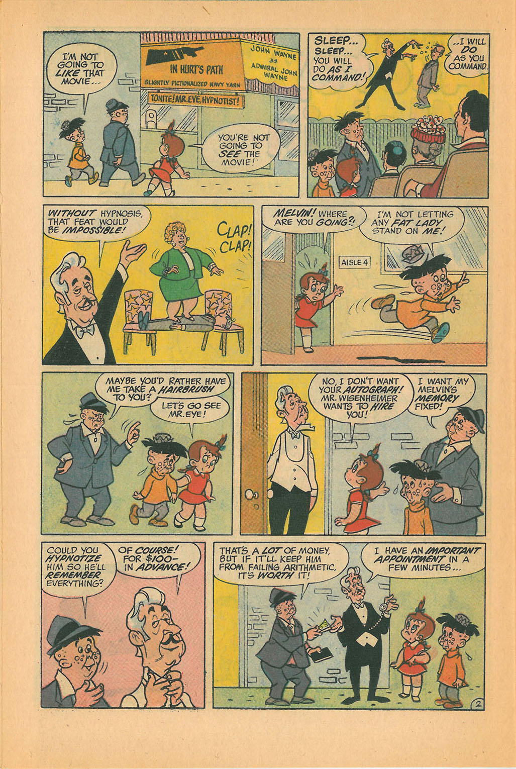 Read online Little Audrey And Melvin comic -  Issue #21 - 22