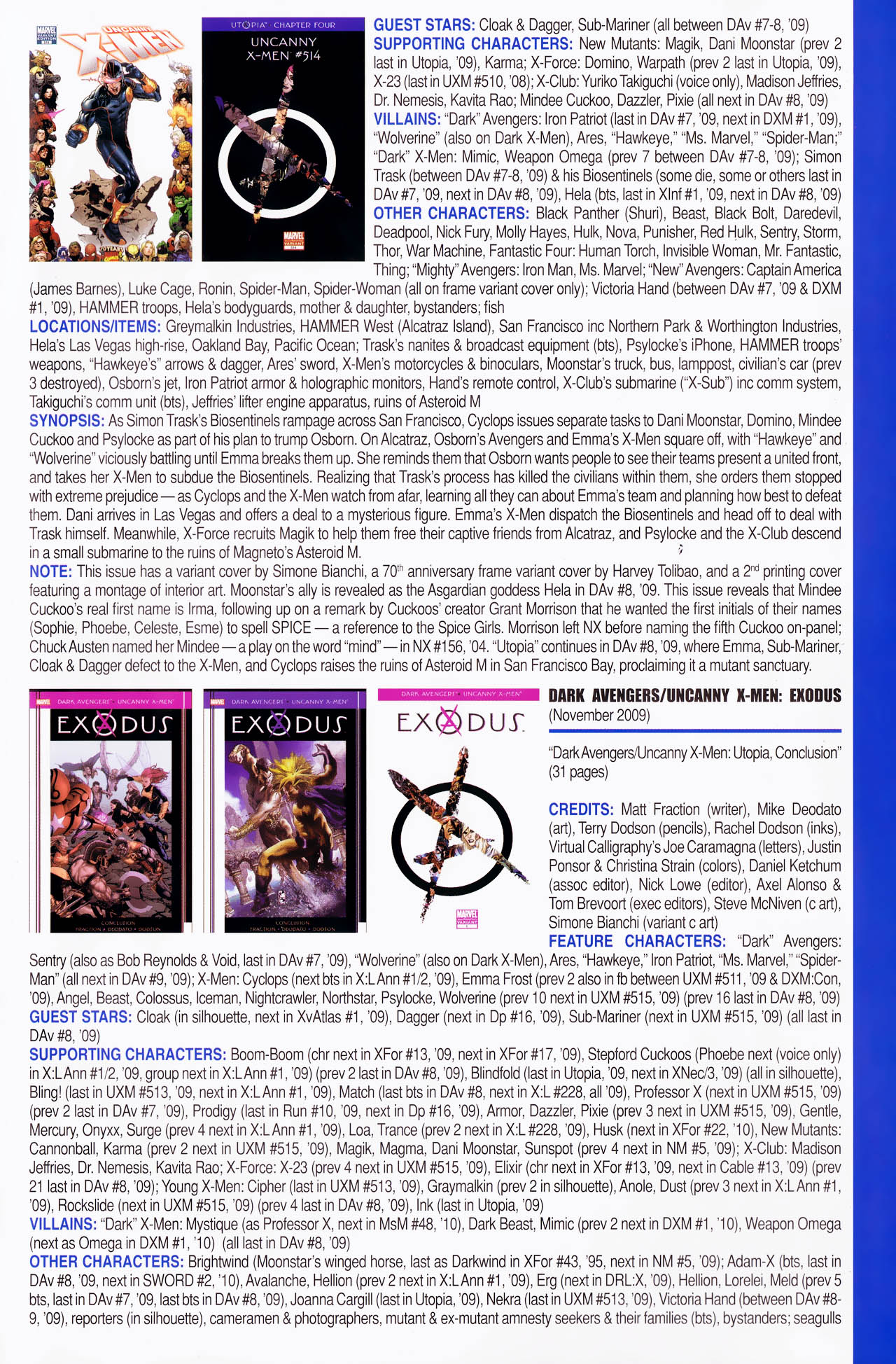 Read online Official Index to the Marvel Universe comic -  Issue #13 - 63