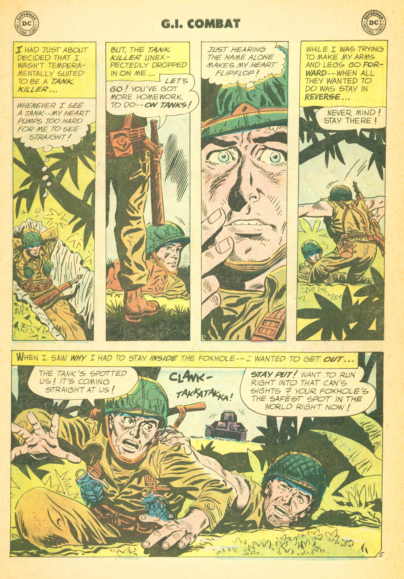 Read online G.I. Combat (1952) comic -  Issue #67 - 7