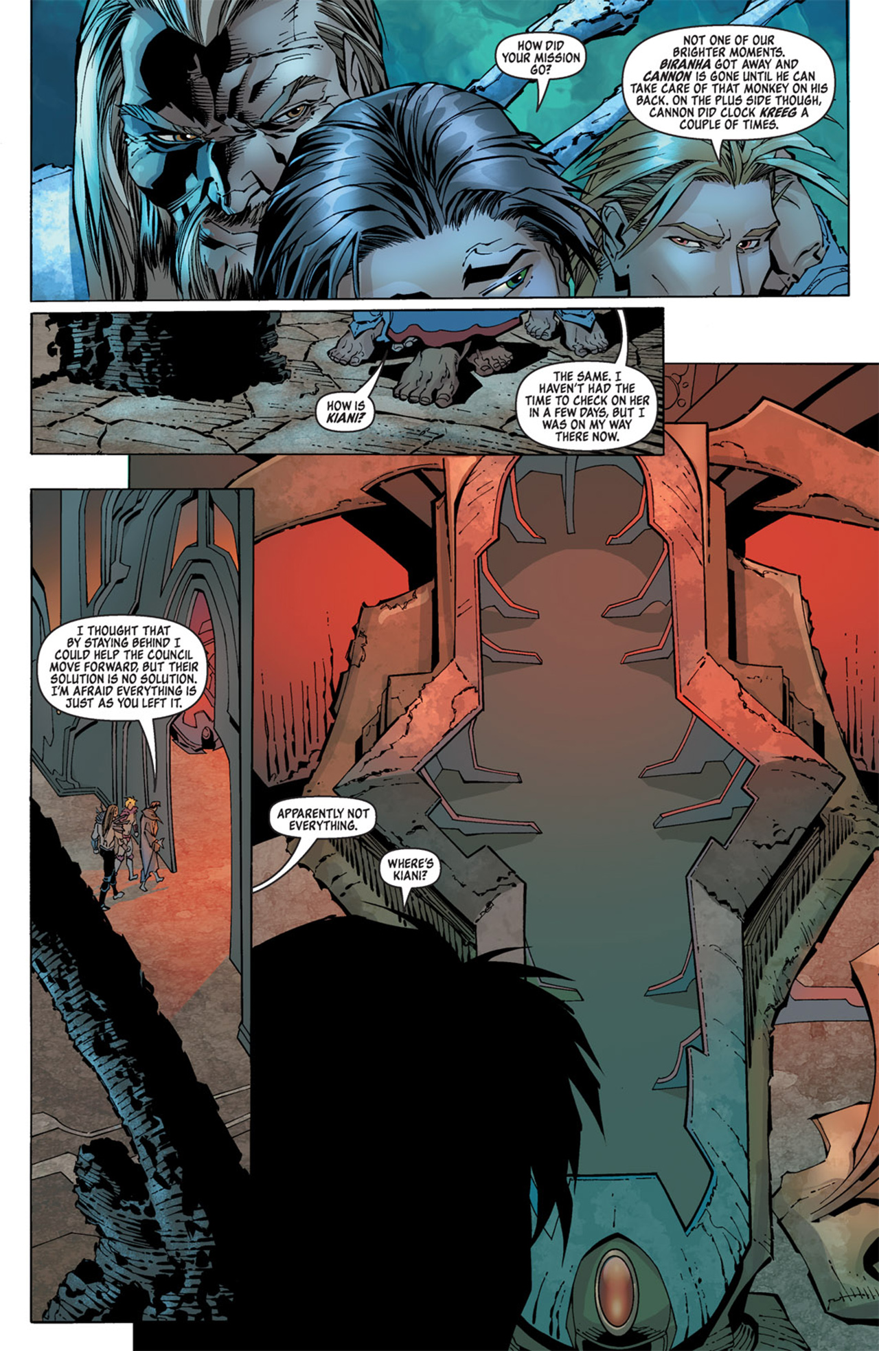 Read online Fathom (2005) comic -  Issue #7 - 14
