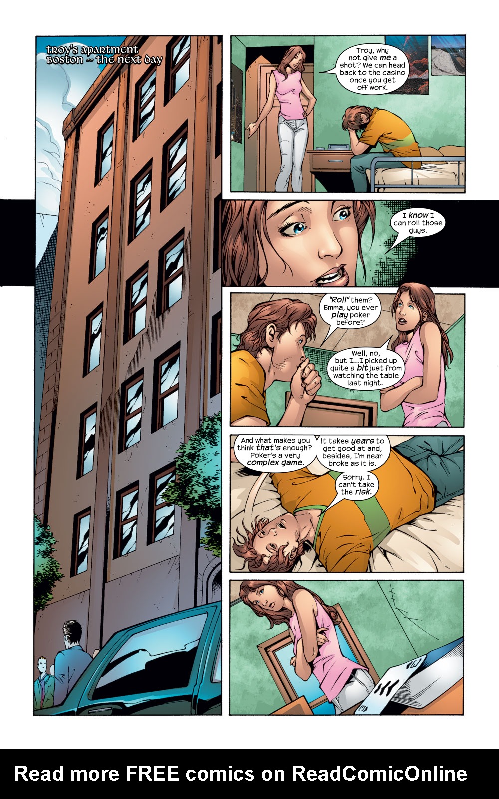 Read online Emma Frost comic -  Issue #8 - 8