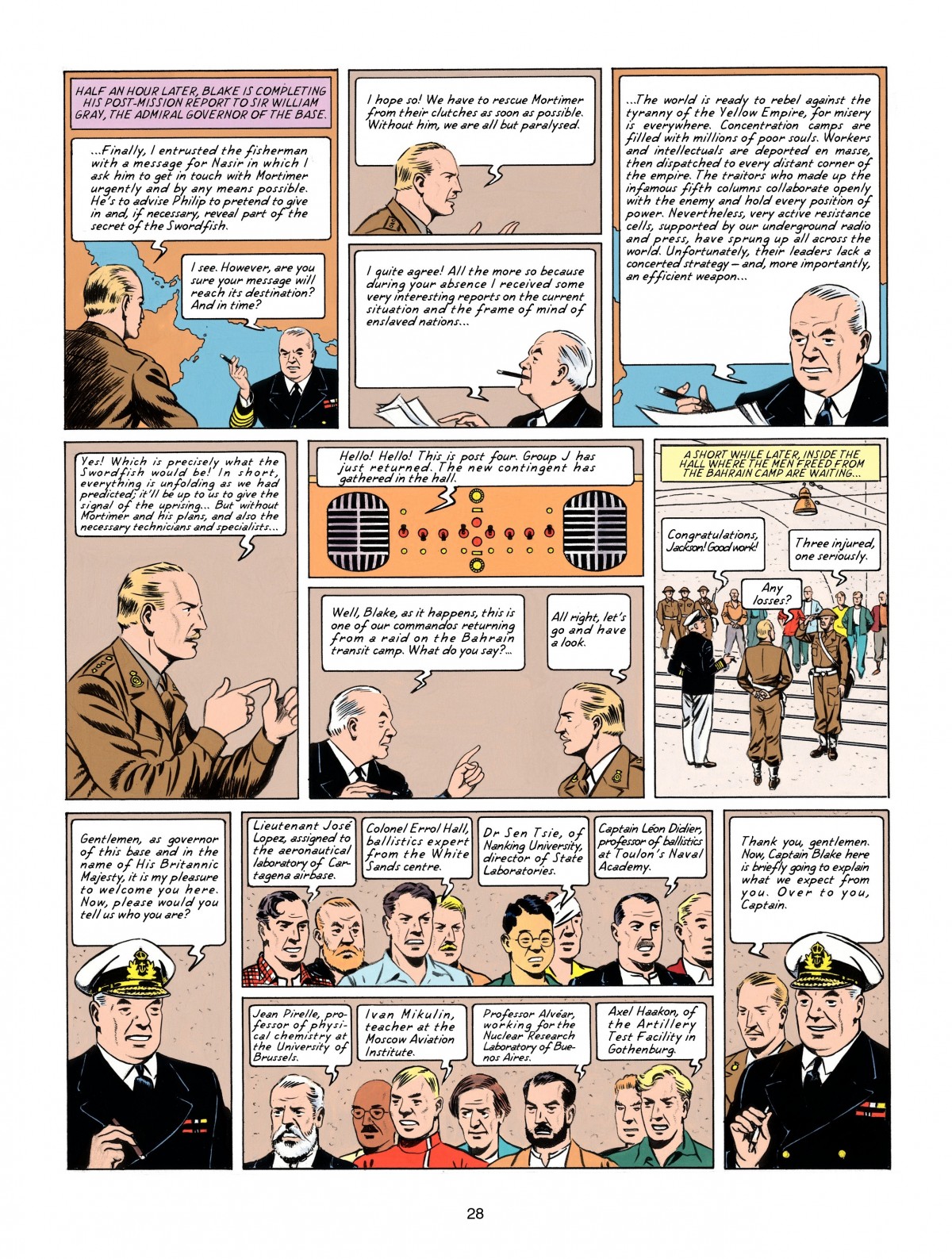 Read online Blake & Mortimer comic -  Issue #16 - 28