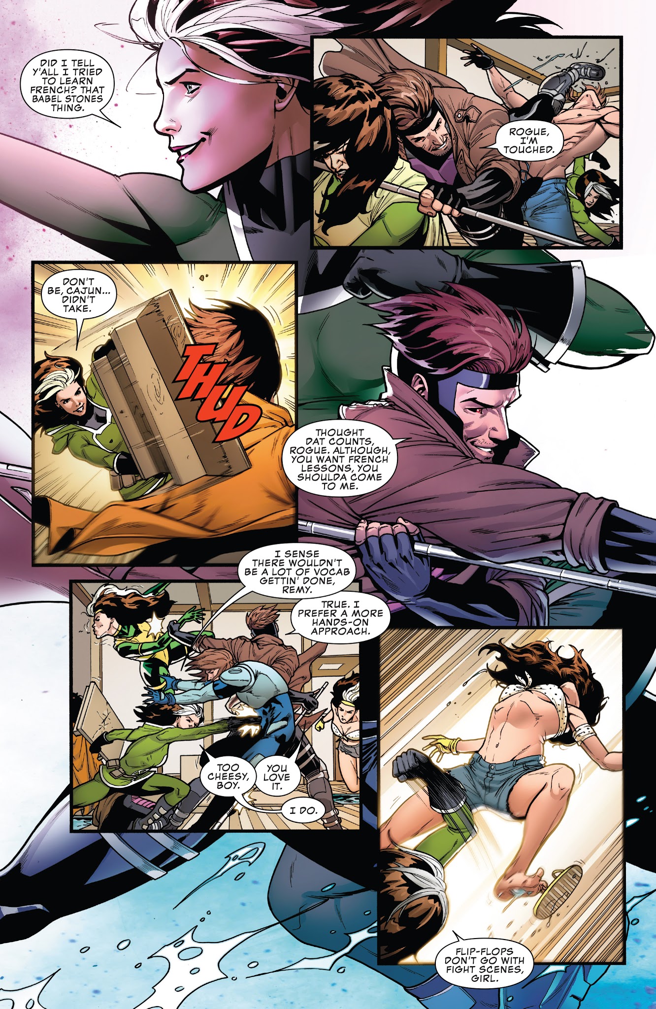 Read online Rogue & Gambit comic -  Issue #3 - 17