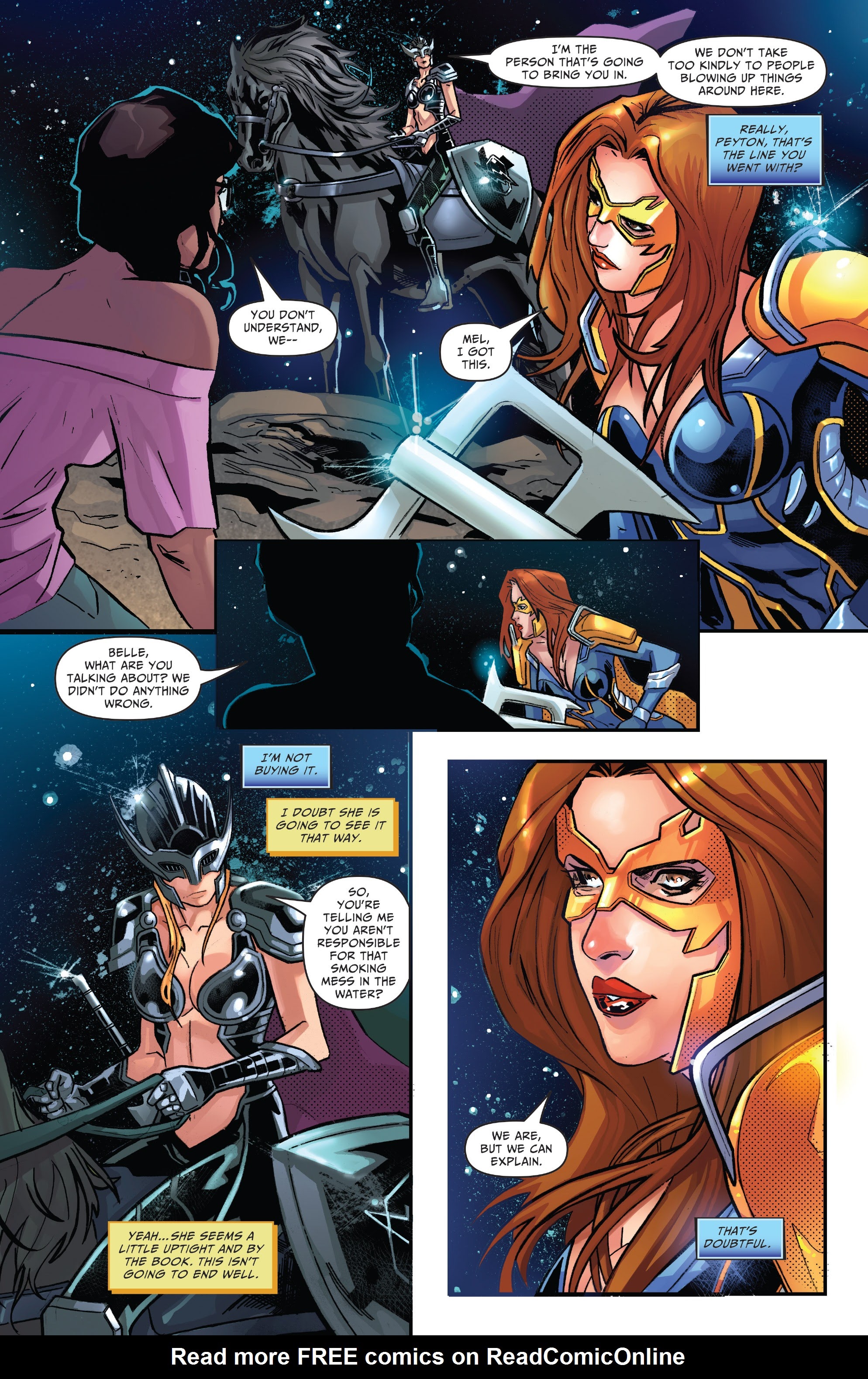 Read online Belle vs The Black Knight comic -  Issue # Full - 10