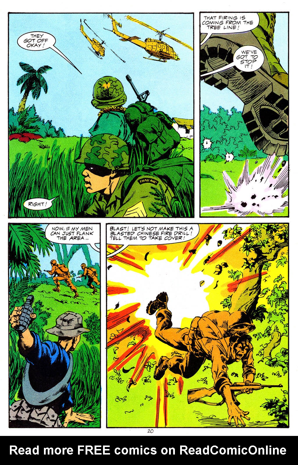 Read online The 'Nam comic -  Issue #20 - 22