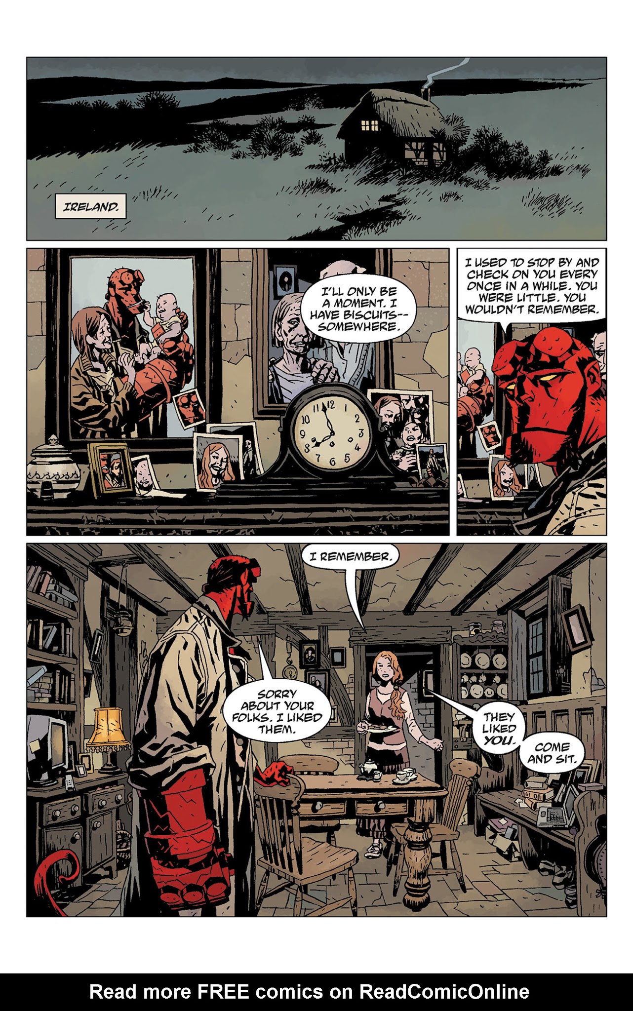Read online Hellboy: The Wild Hunt comic -  Issue # TPB - 56