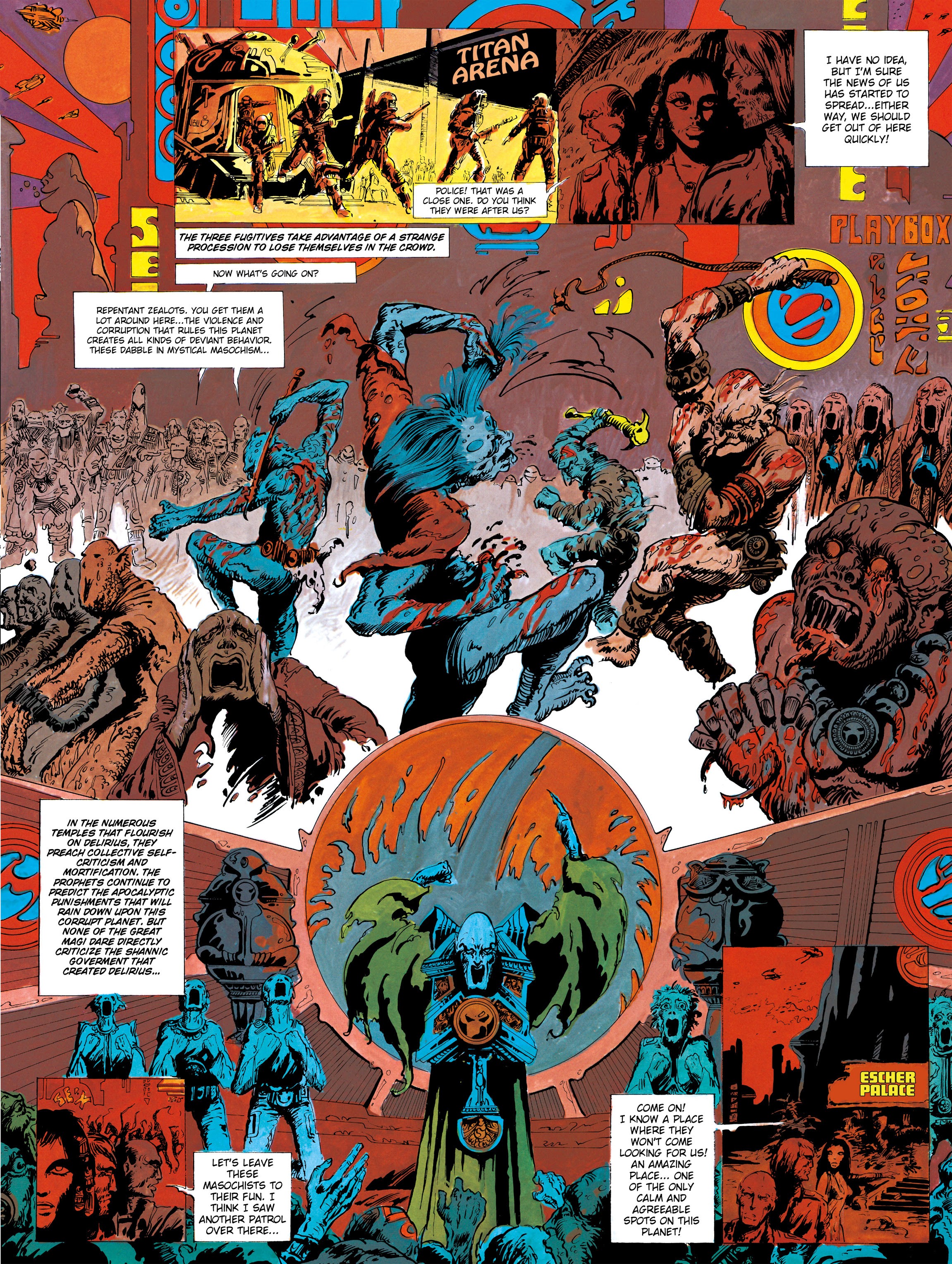 Read online Lone Sloane: Delirius comic -  Issue # Full - 32