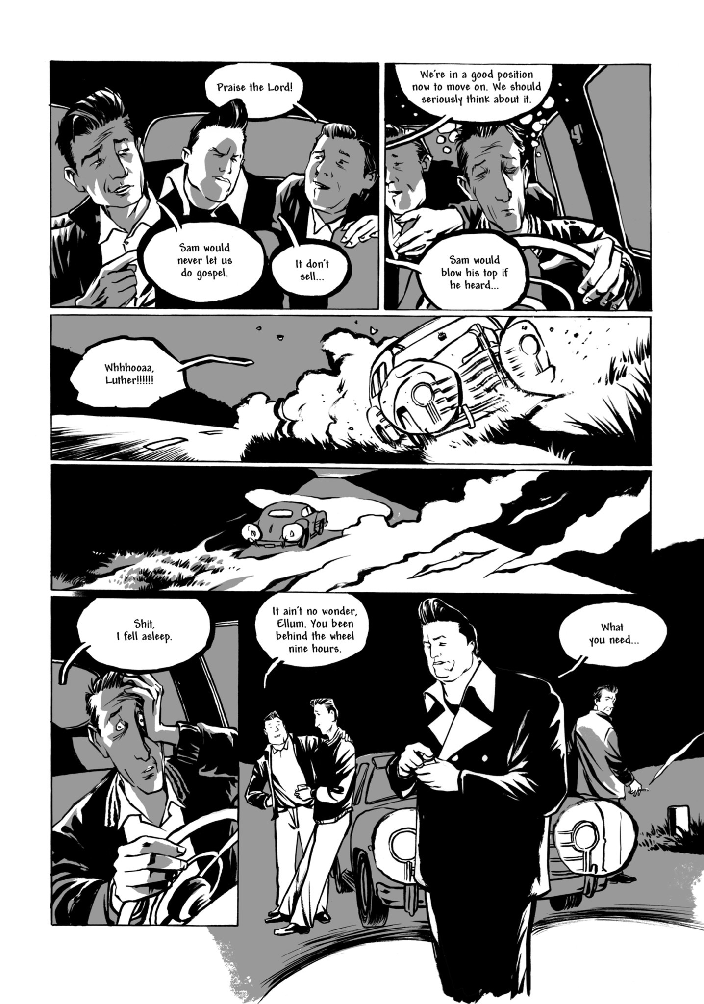 Read online Johnny Cash: I See a Darkness comic -  Issue # TPB - 60