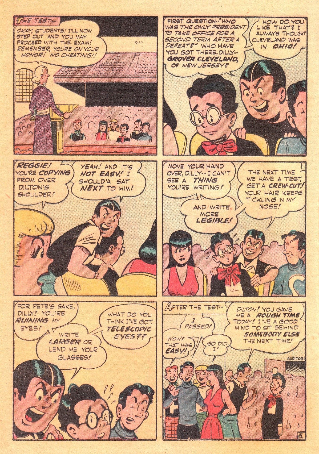 Read online Archie's Rival Reggie comic -  Issue #4 - 14