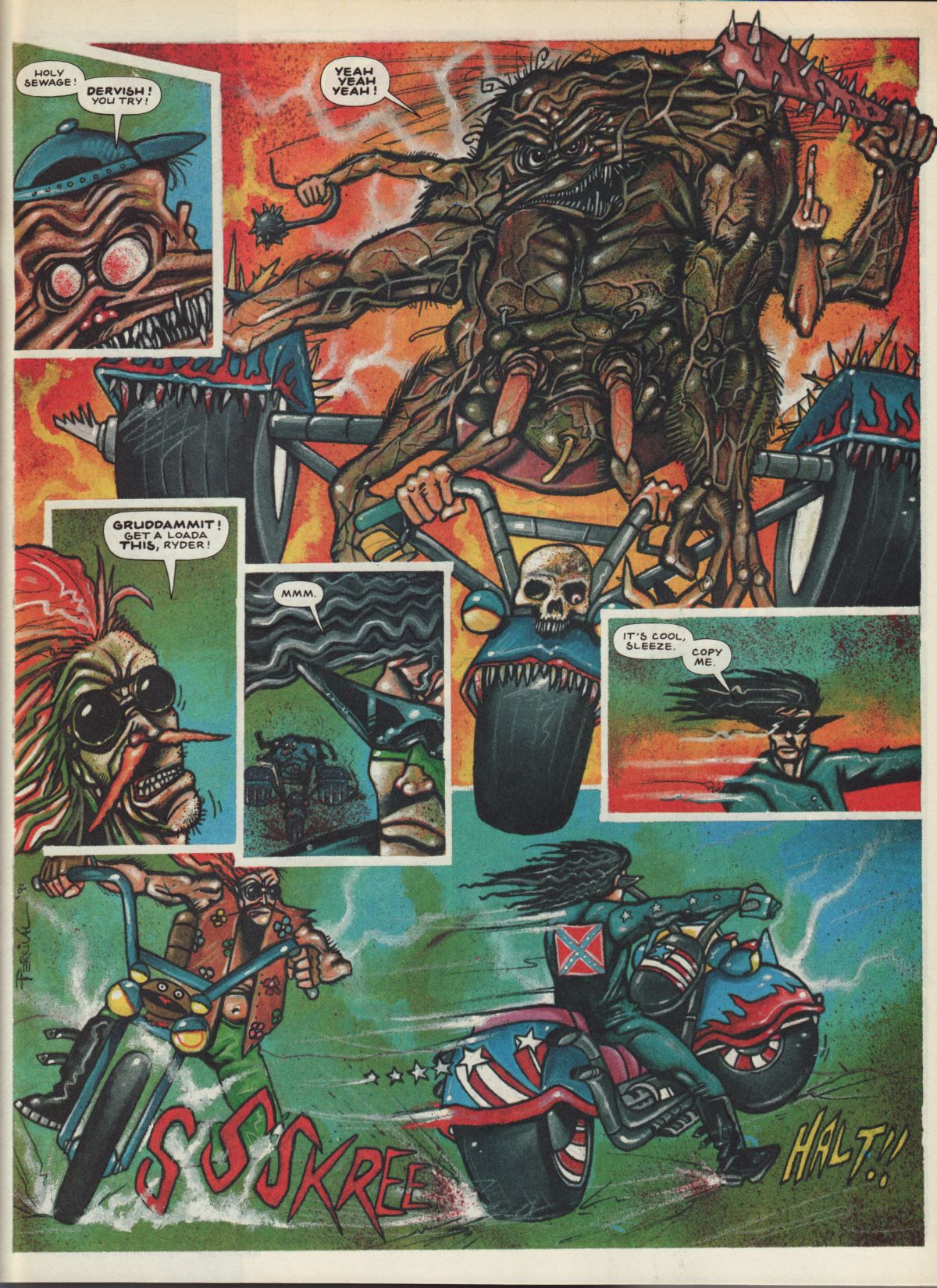 Read online Judge Dredd: The Megazine (vol. 2) comic -  Issue #20 - 21