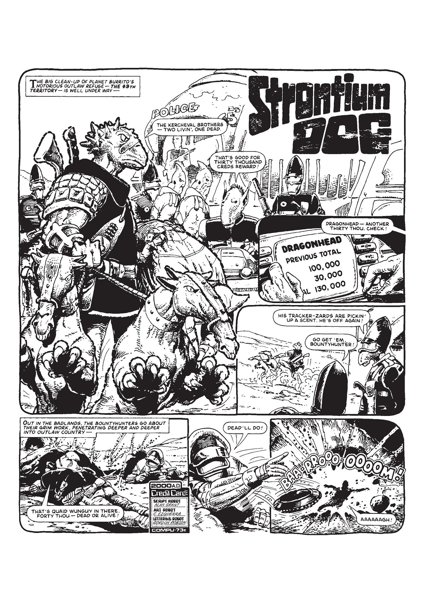 Read online Strontium Dog: Search/Destroy Agency Files comic -  Issue # TPB 3 (Part 1) - 25