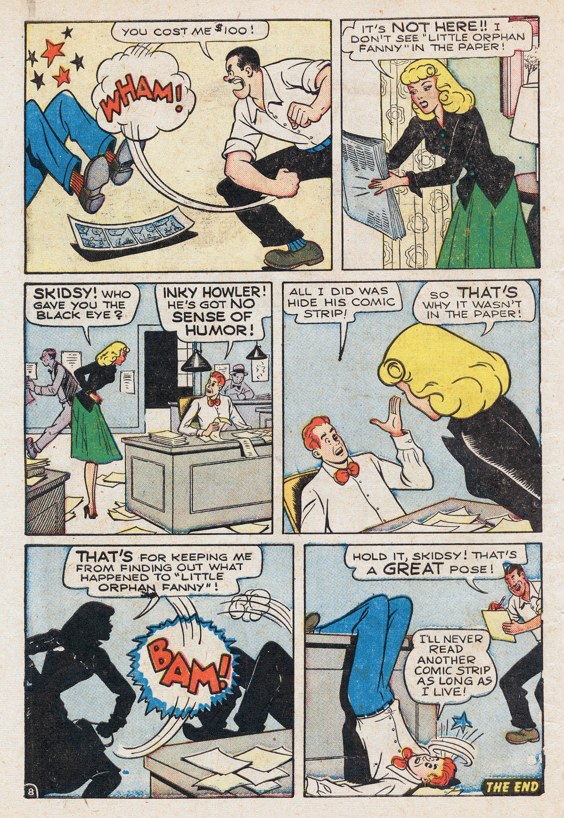 Read online Tessie the Typist comic -  Issue #22 - 48