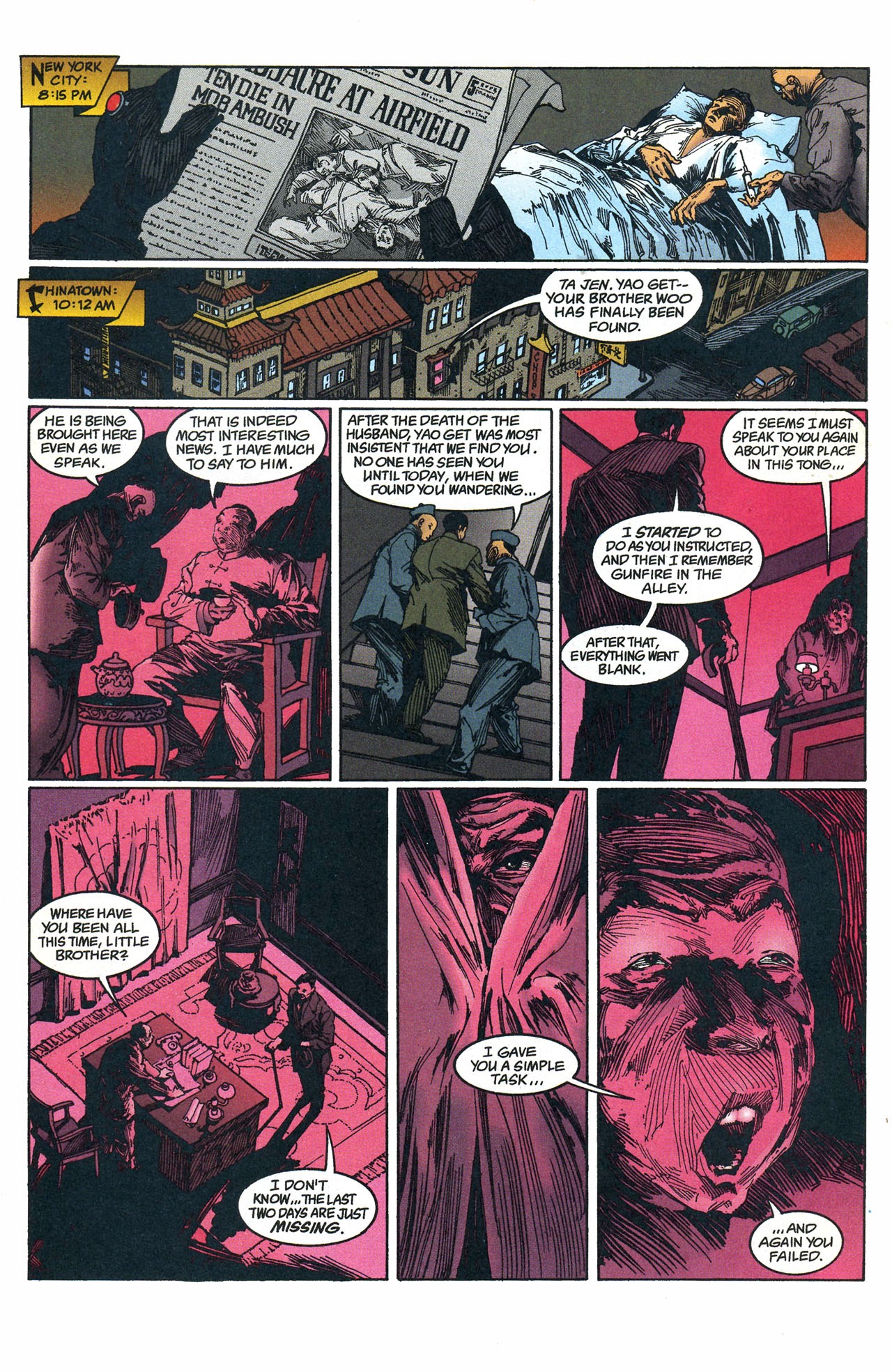 Read online The Shadow: Hell's Heat Wave comic -  Issue #1 - 18