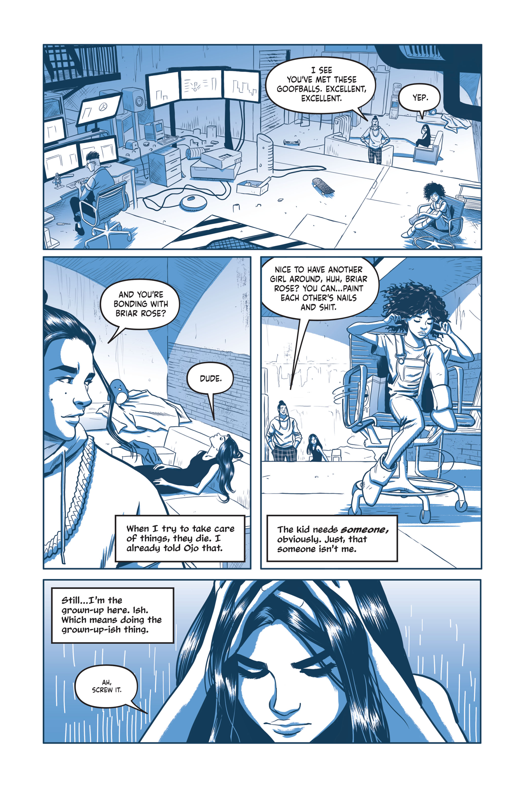 Read online Under the Moon: A Catwoman Tale comic -  Issue # TPB (Part 2) - 14