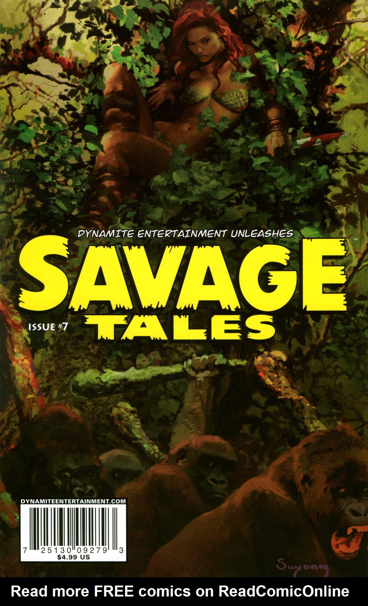 Read online Savage Tales (2007) comic -  Issue #7 - 1