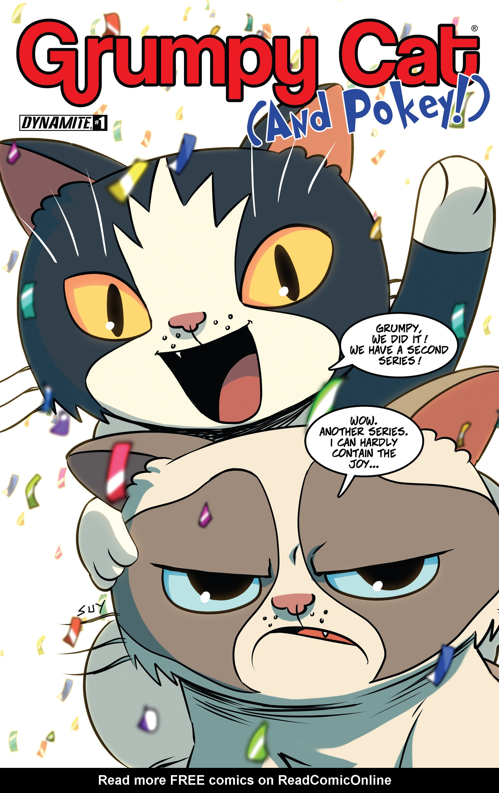 Read online Grumpy Cat & Pokey comic -  Issue #1 - 1