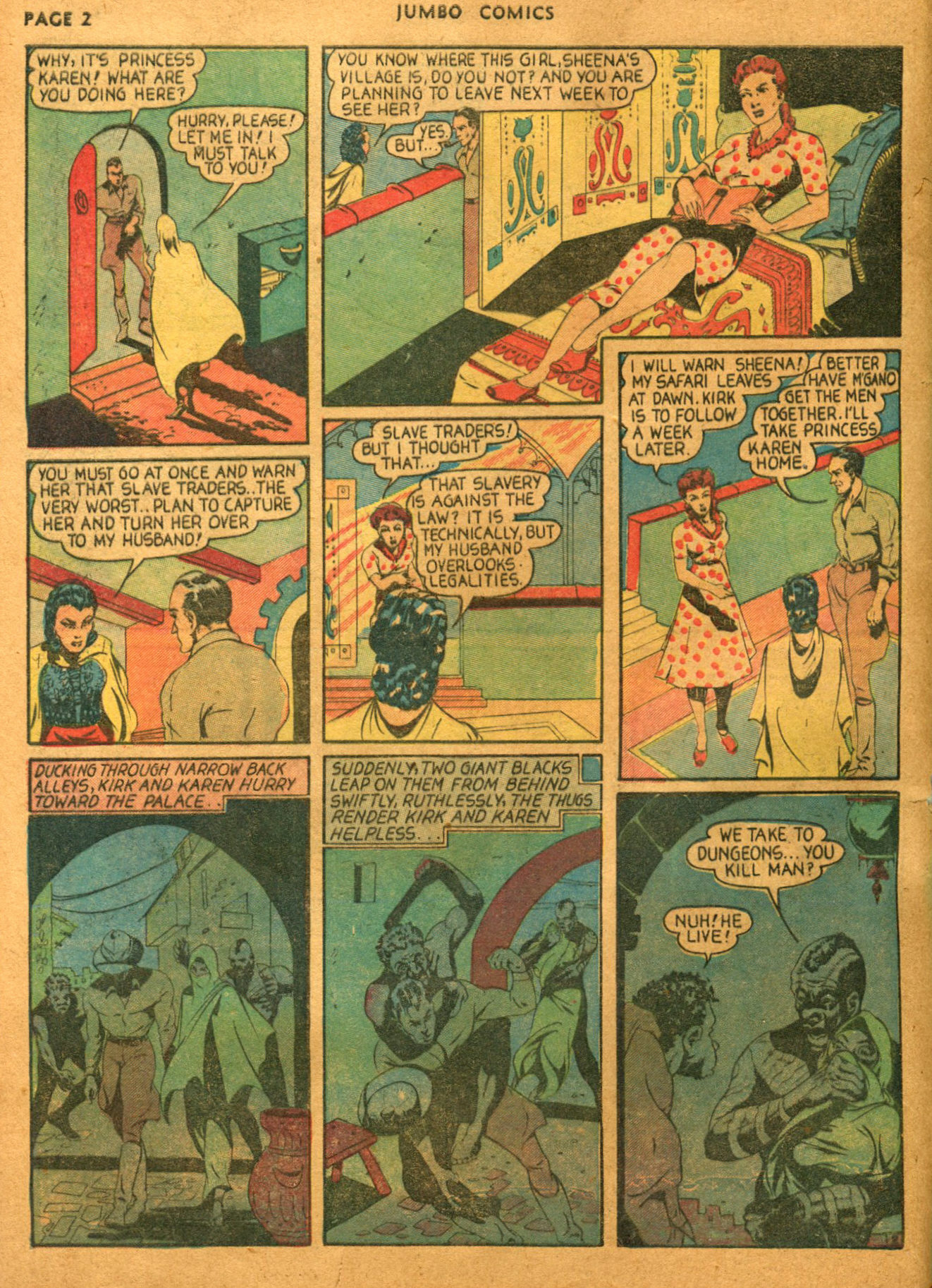 Read online Jumbo Comics comic -  Issue #18 - 4