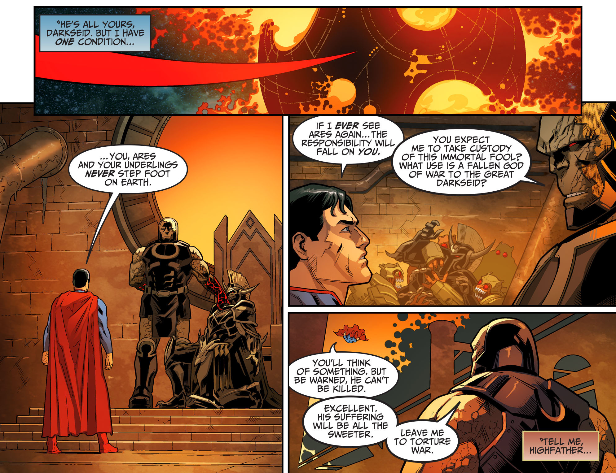 Read online Injustice: Gods Among Us Year Four comic -  Issue #24 - 13