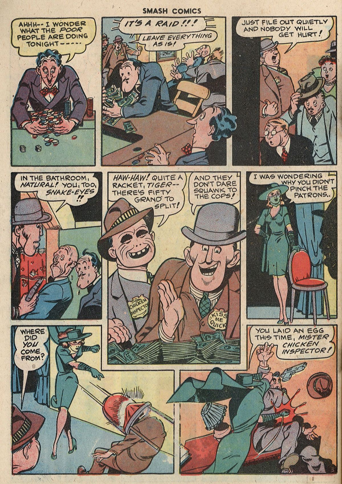 Read online Smash Comics comic -  Issue #83 - 22