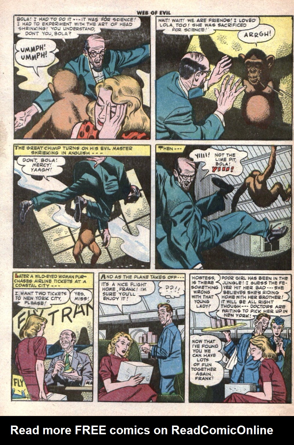 Read online Web of Evil comic -  Issue #12 - 32