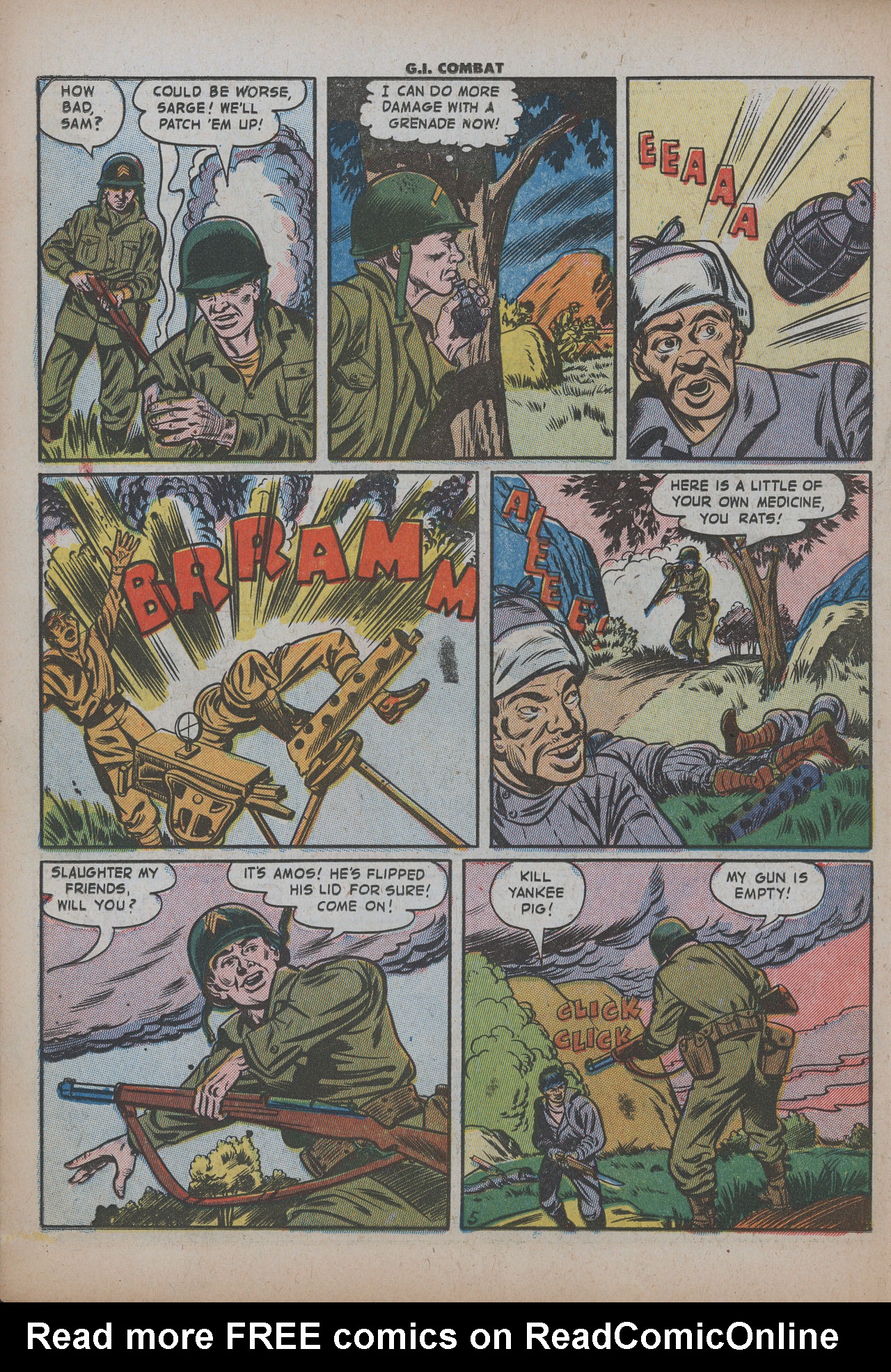 Read online G.I. Combat (1952) comic -  Issue #10 - 23