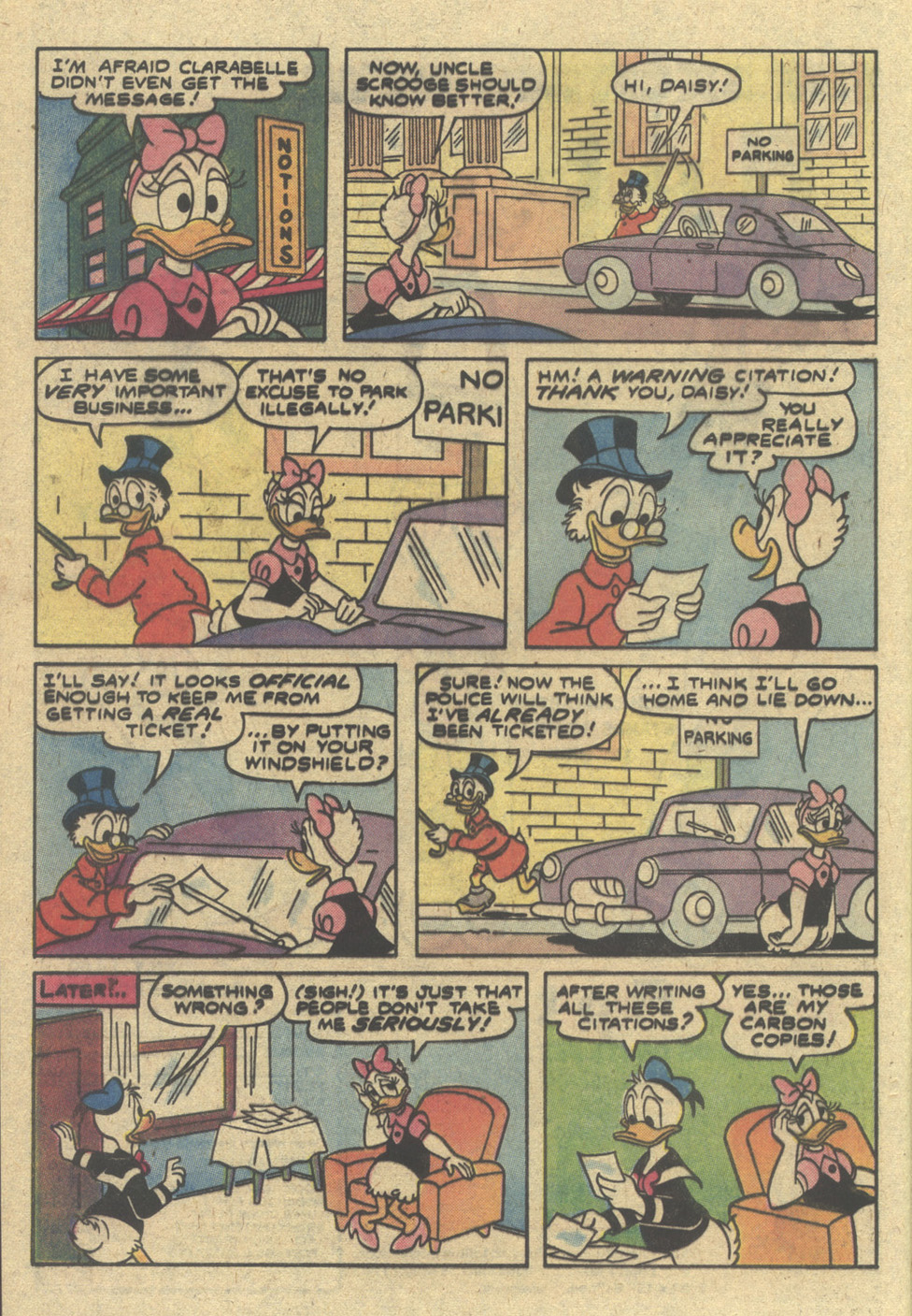 Read online Walt Disney Daisy and Donald comic -  Issue #31 - 24