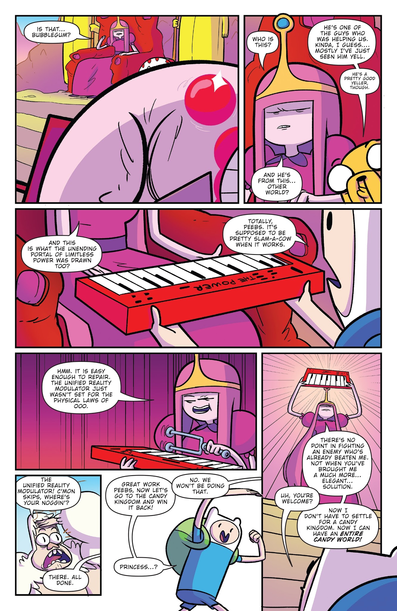 Read online Adventure Time/Regular Show comic -  Issue #4 - 17