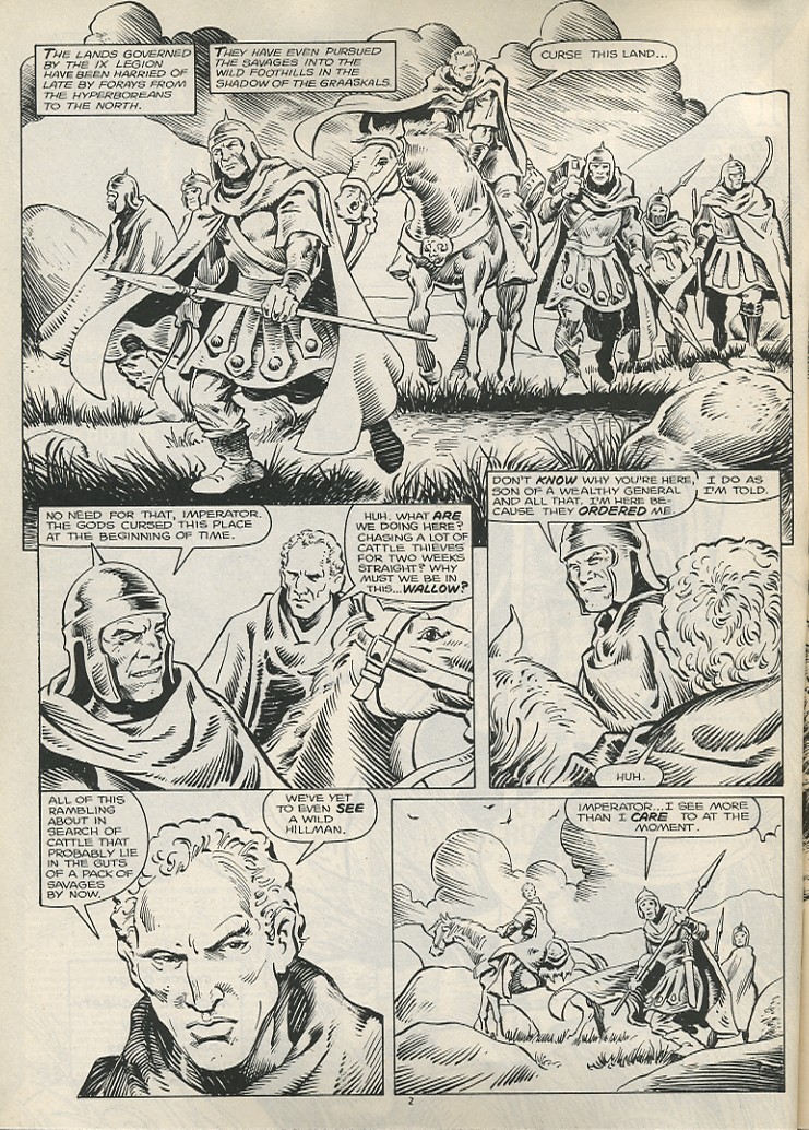 Read online The Savage Sword Of Conan comic -  Issue #178 - 4