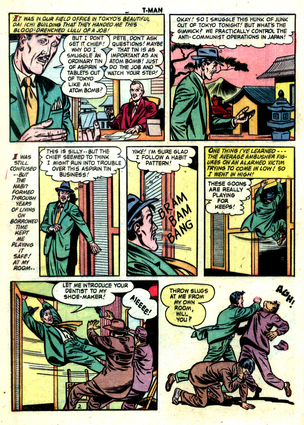 Read online T-Man: World Wide Trouble Shooter comic -  Issue #12 - 4