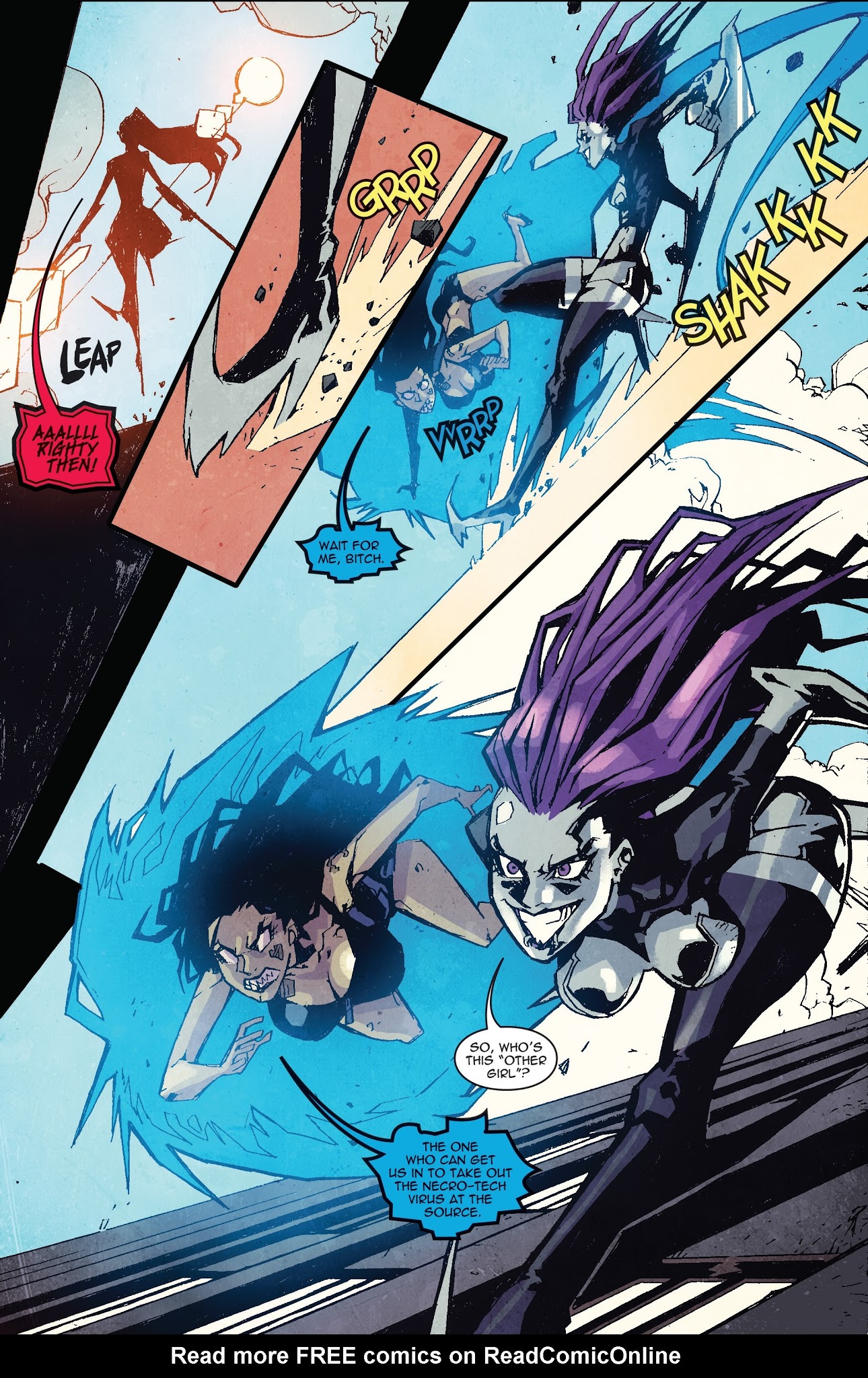 Read online Vampblade Season 2 comic -  Issue #7 - 17