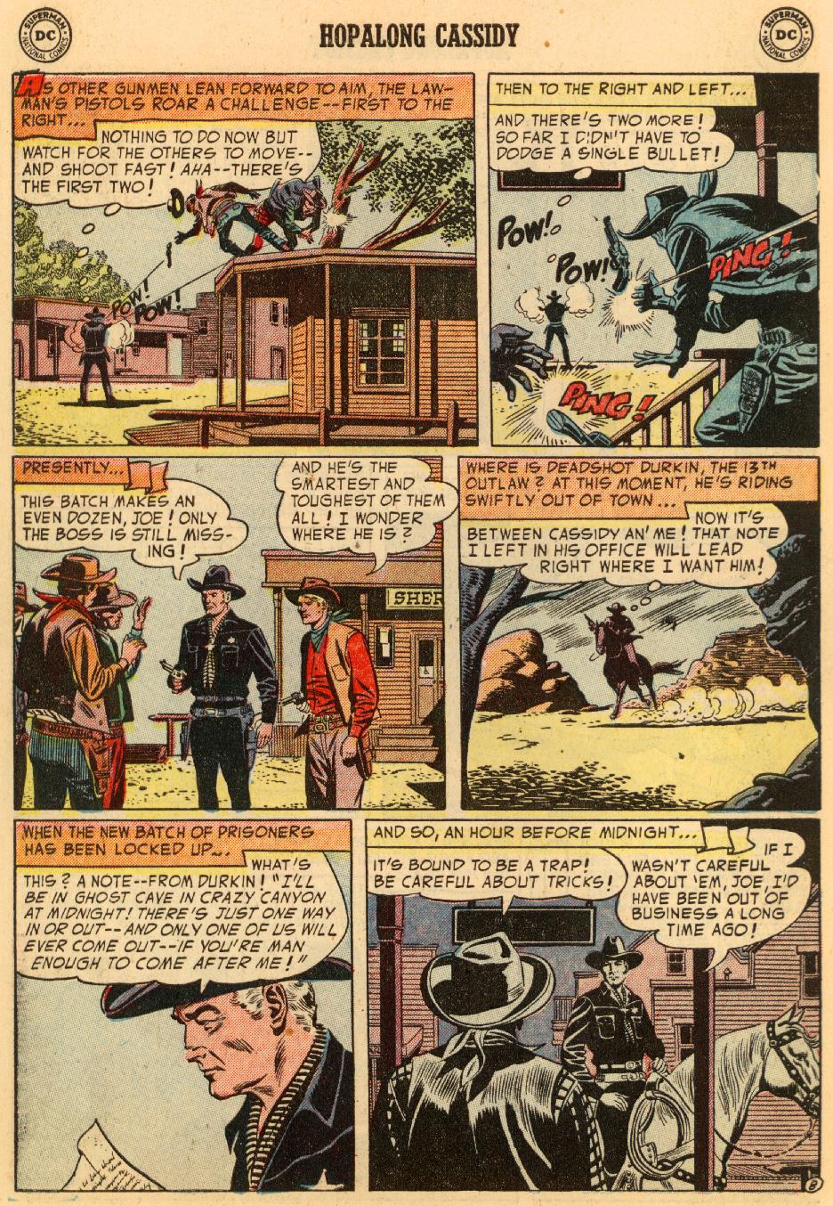 Read online Hopalong Cassidy comic -  Issue #88 - 10