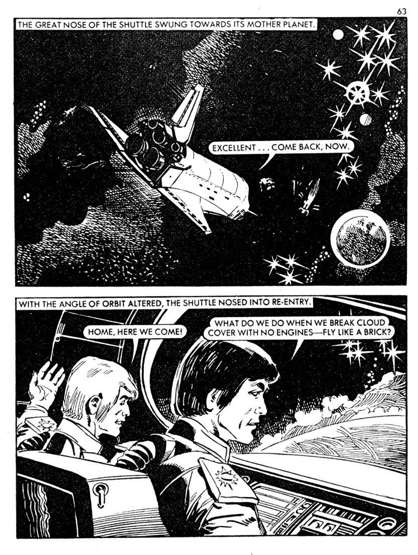 Read online Starblazer comic -  Issue #34 - 63
