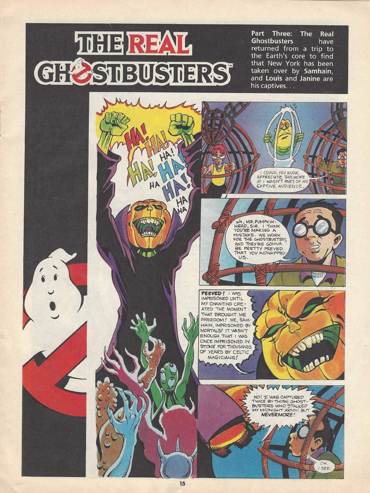 Read online The Real Ghostbusters comic -  Issue #148 - 7