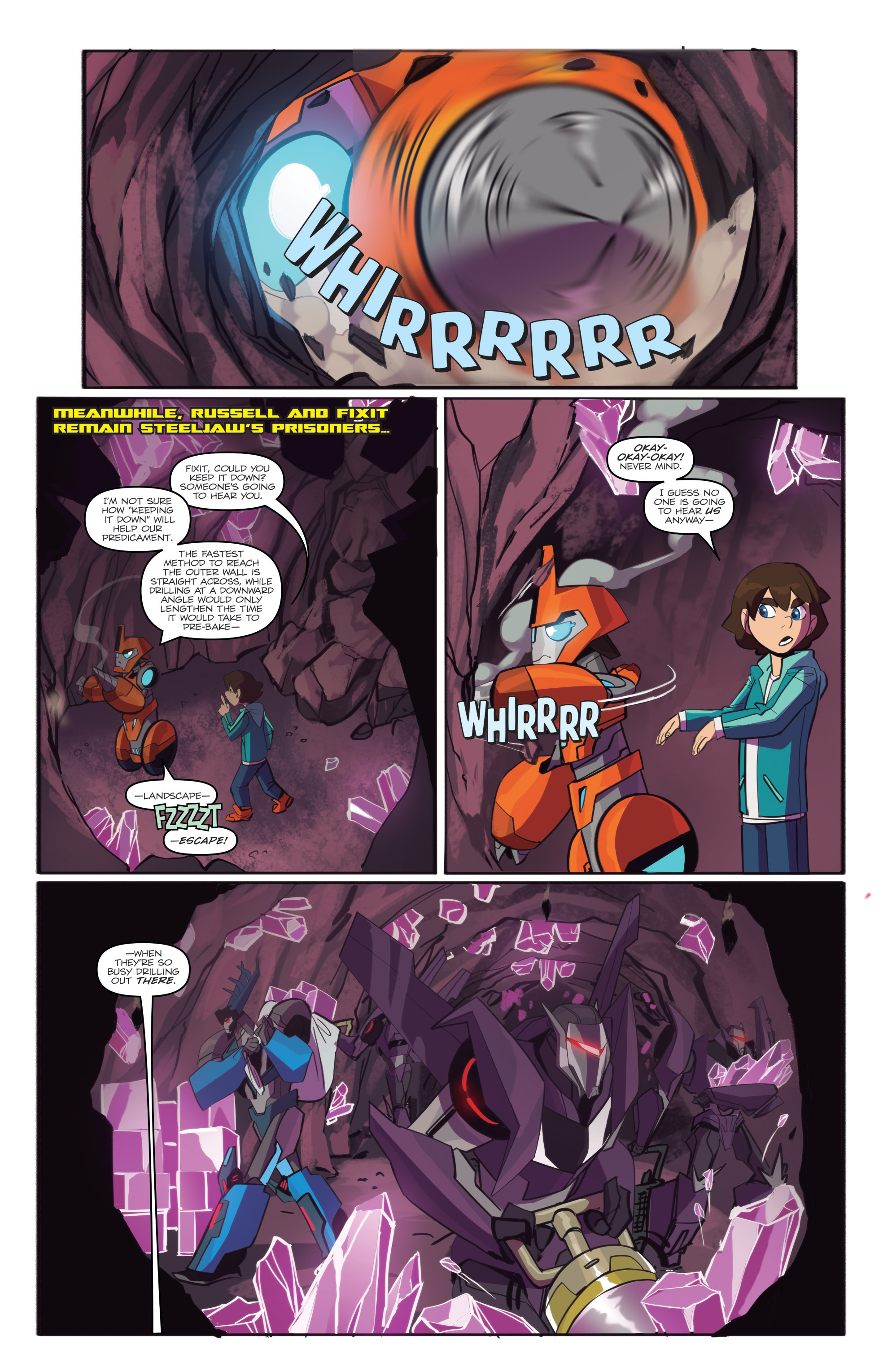 Read online Transformers: Robots In Disguise (2015) comic -  Issue #6 - 8